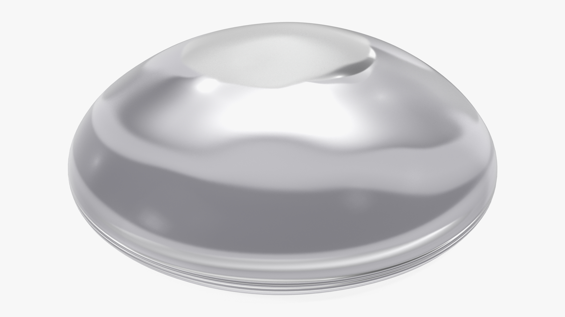 Moderate Smooth Female Breast Implant 3D