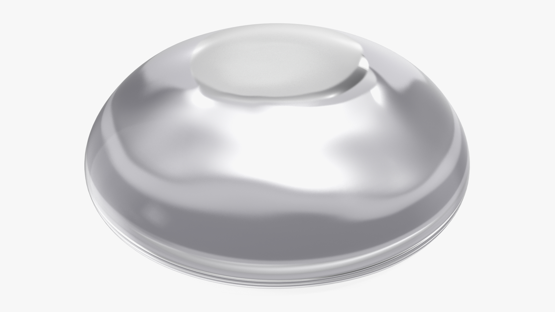 Moderate Smooth Female Breast Implant 3D
