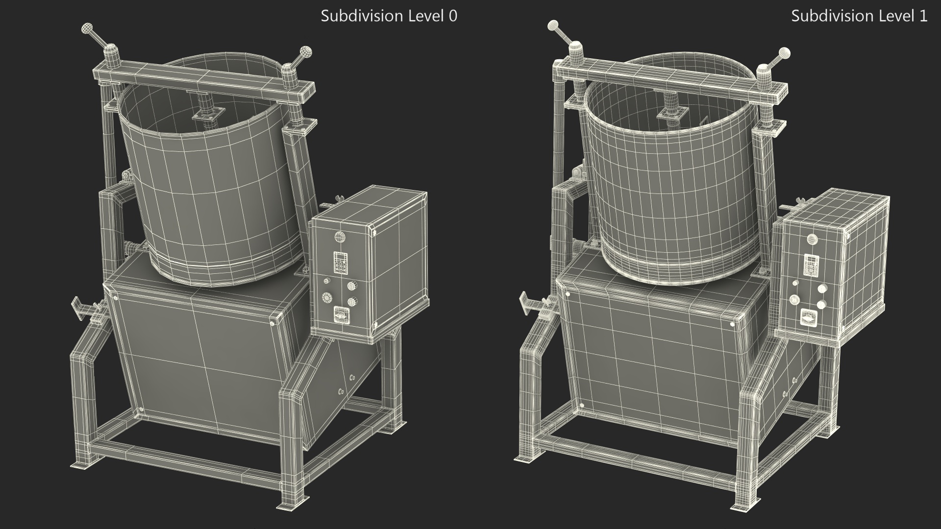 3D Chocolate Melanger Machine