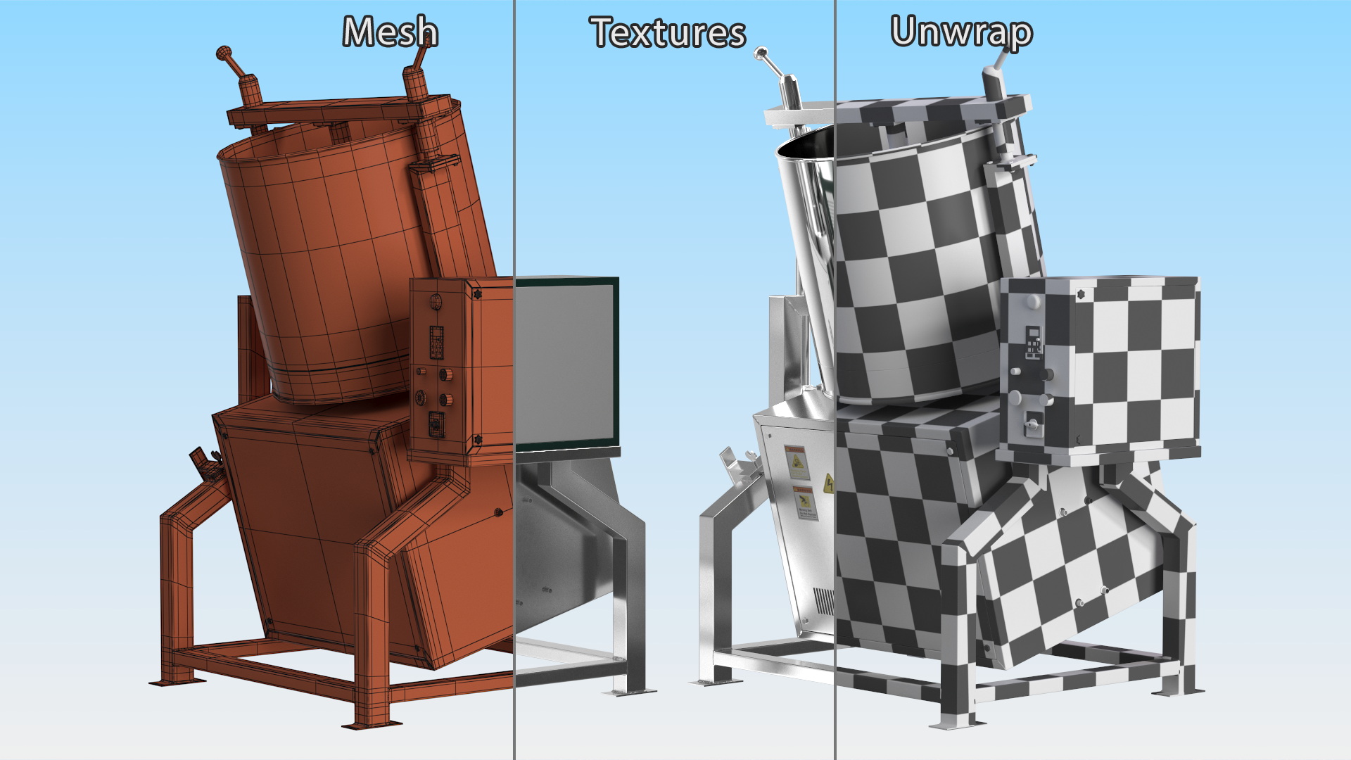 3D Chocolate Melanger Machine