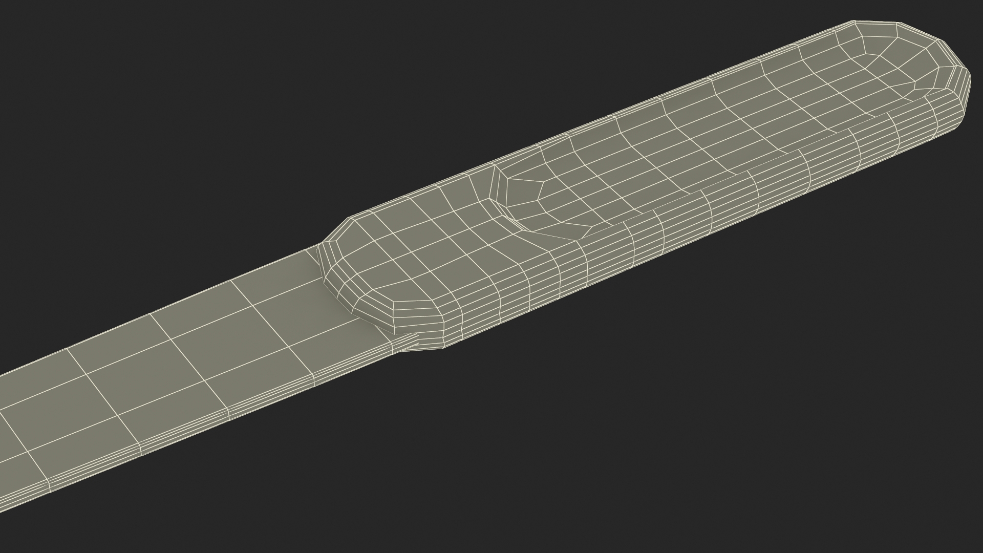 3D Metallic Nail File with Black Handle