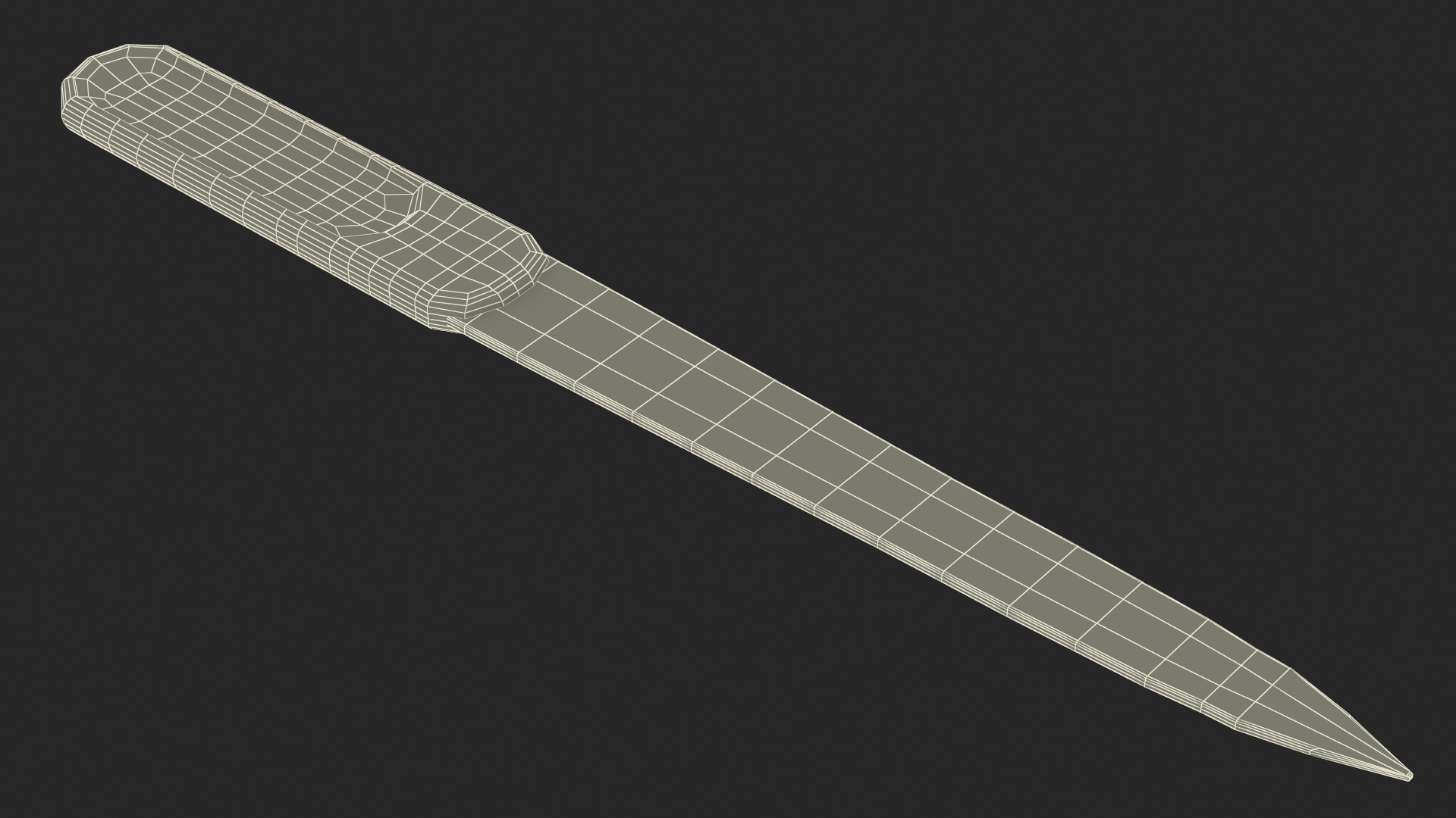 3D Metallic Nail File with Black Handle