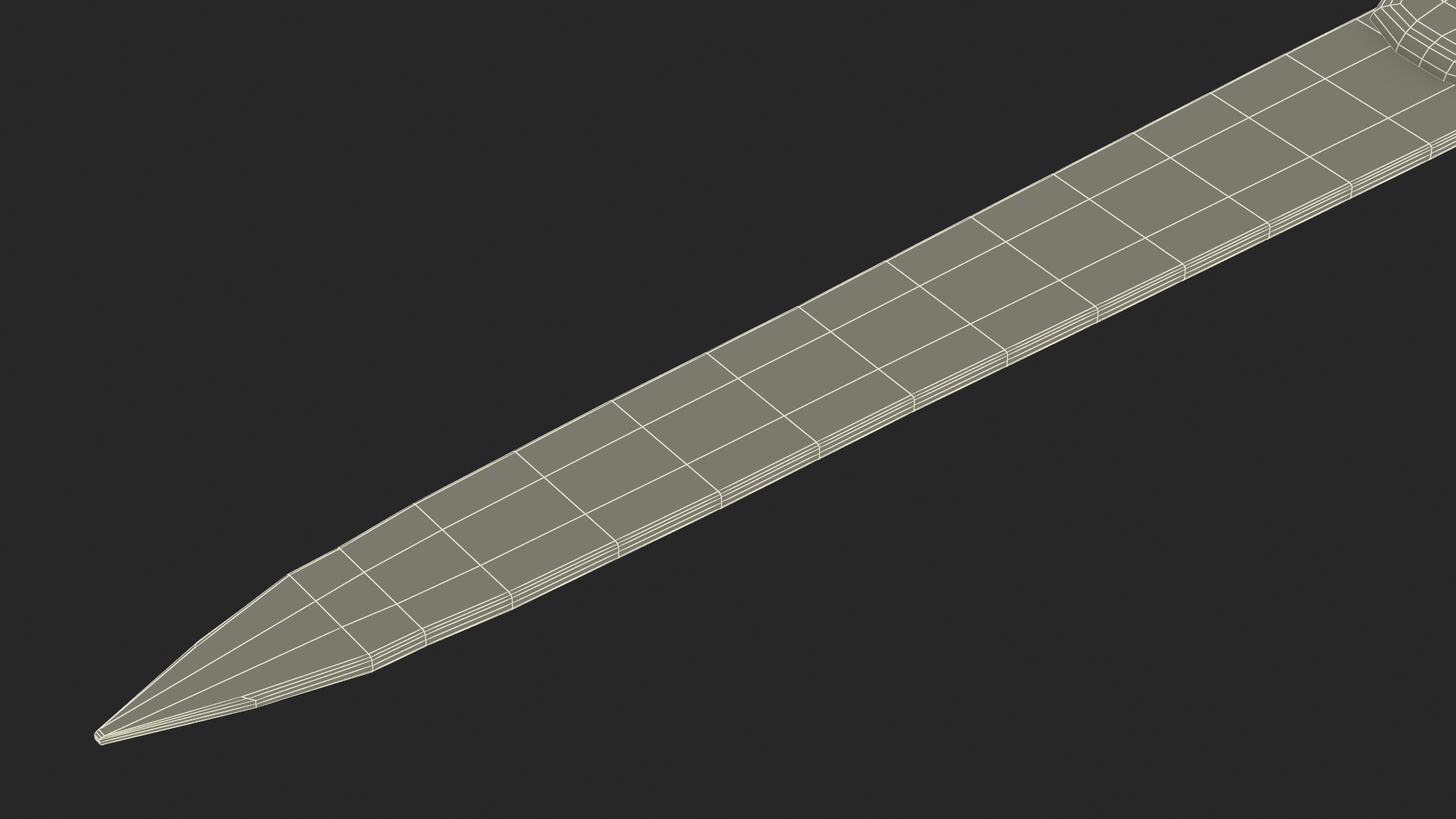 3D Metallic Nail File with Black Handle