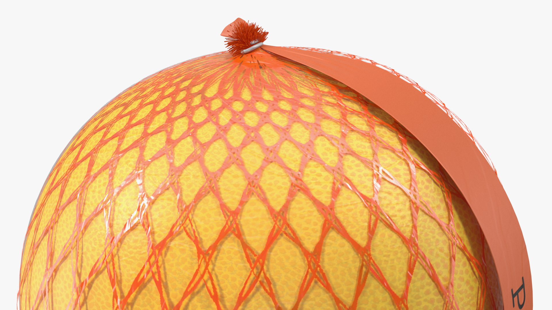 3D model Orange Pomelo Package Fur