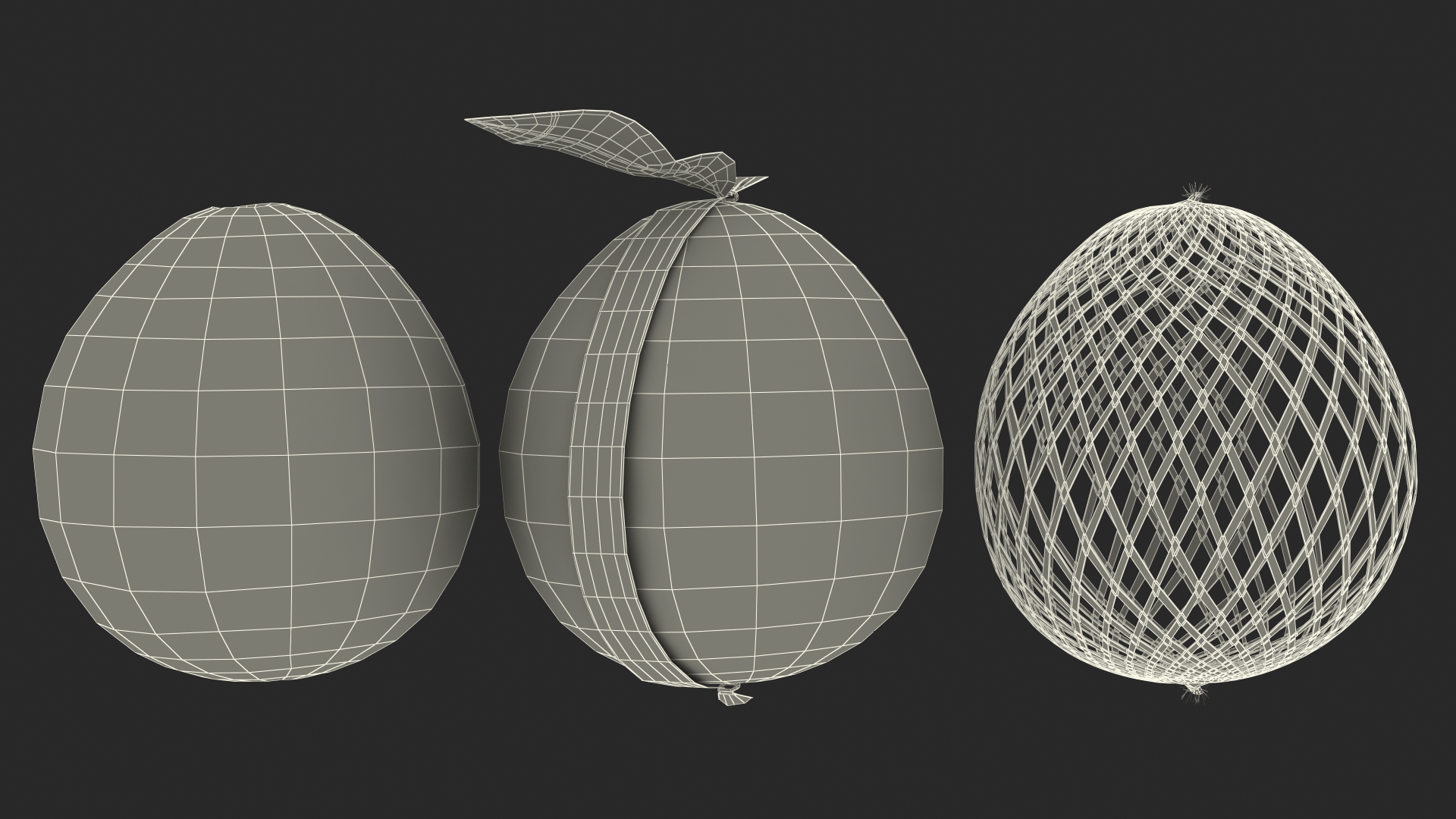 3D model Orange Pomelo Package Fur