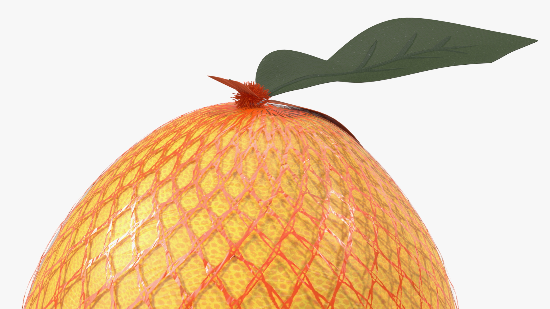 3D model Orange Pomelo Package Fur