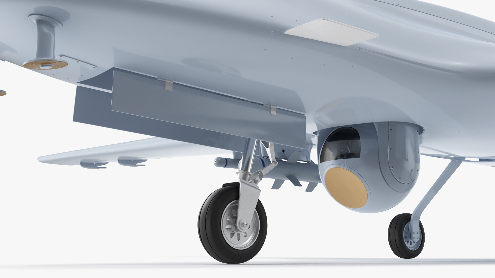 3D Bayraktar TB2 Turkish Armed Forces Rigged