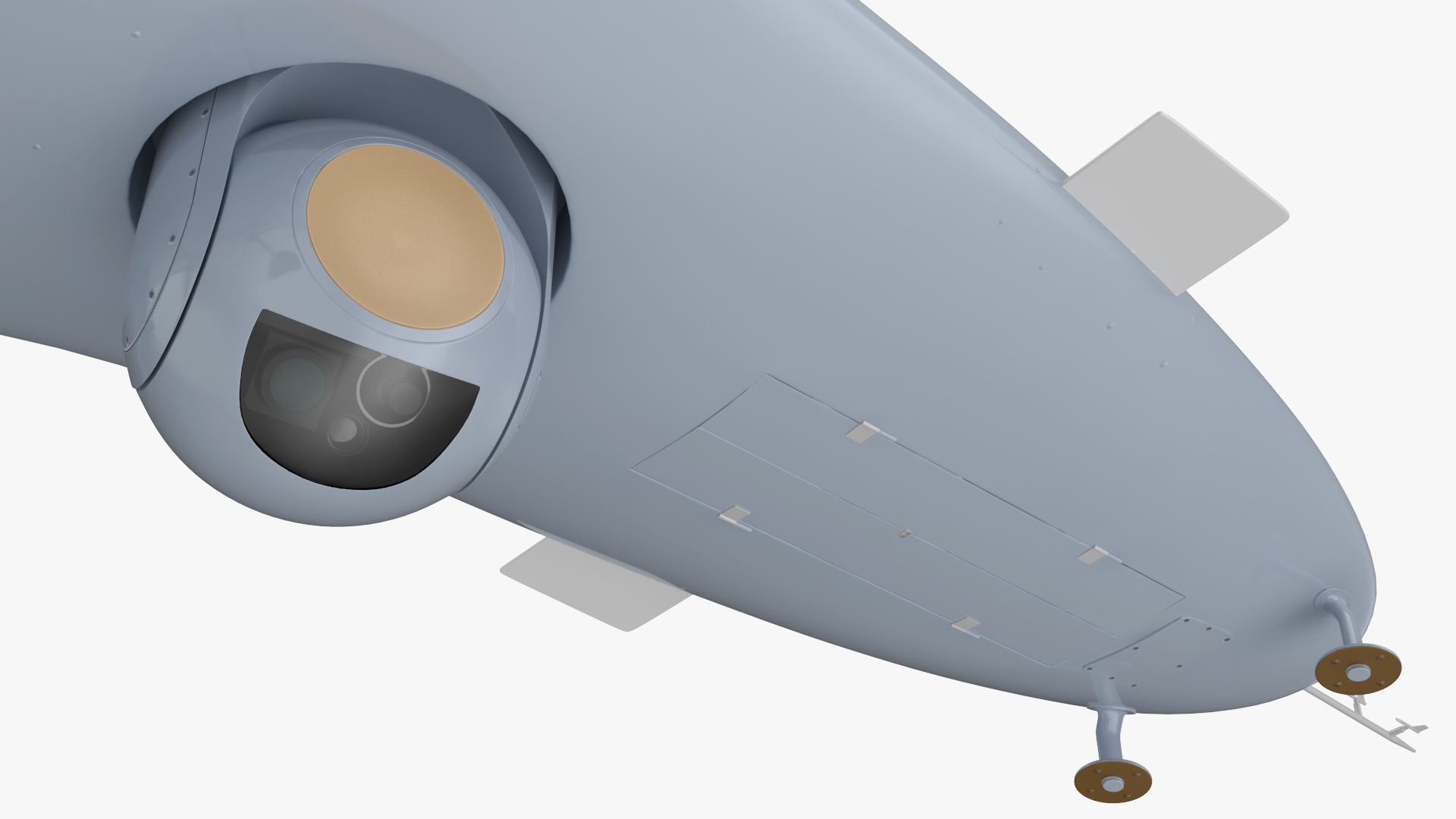 3D Bayraktar TB2 Turkish Armed Forces Rigged