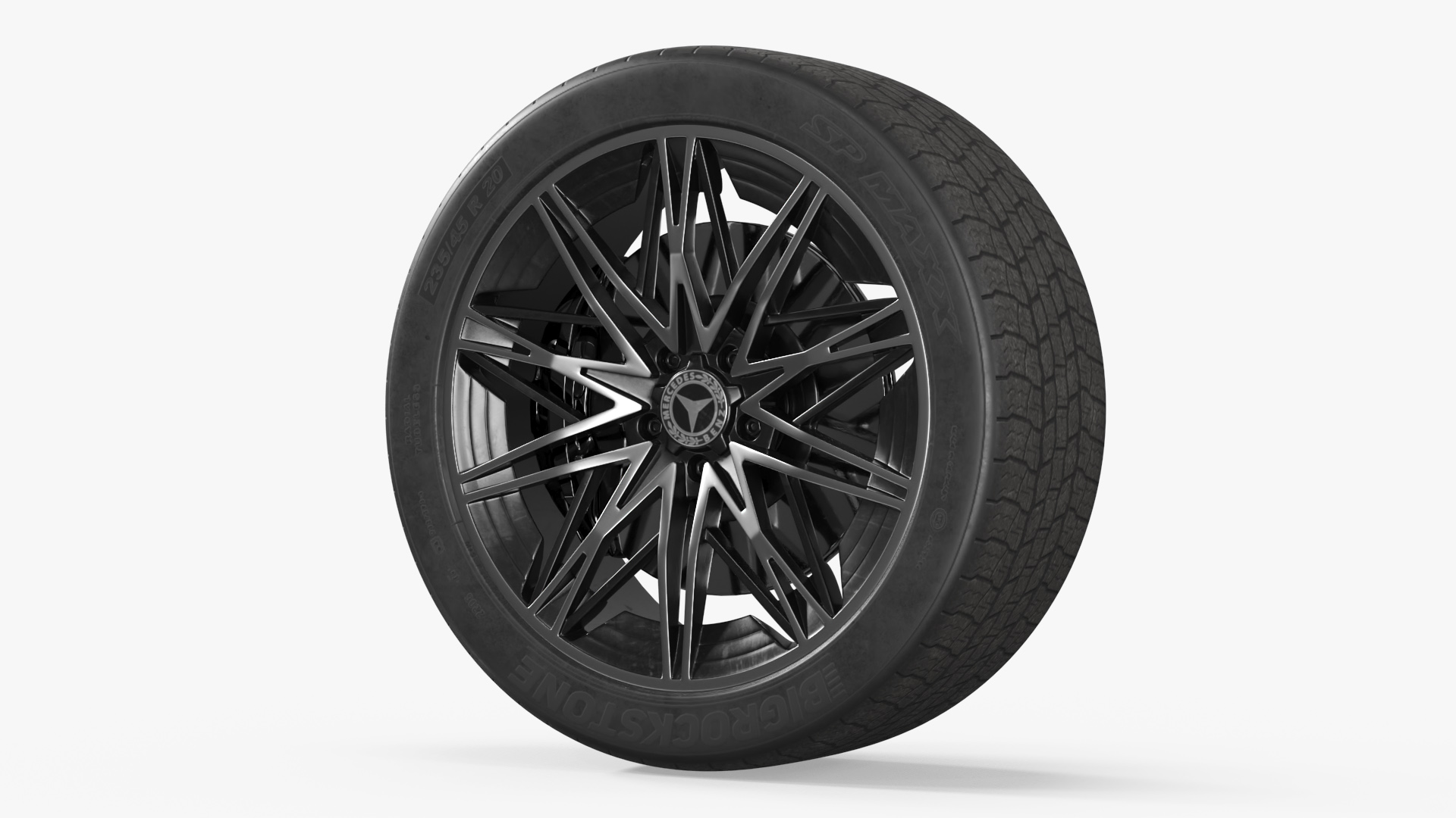 Mercedes C-Class Alloy Front Wheel - view 2