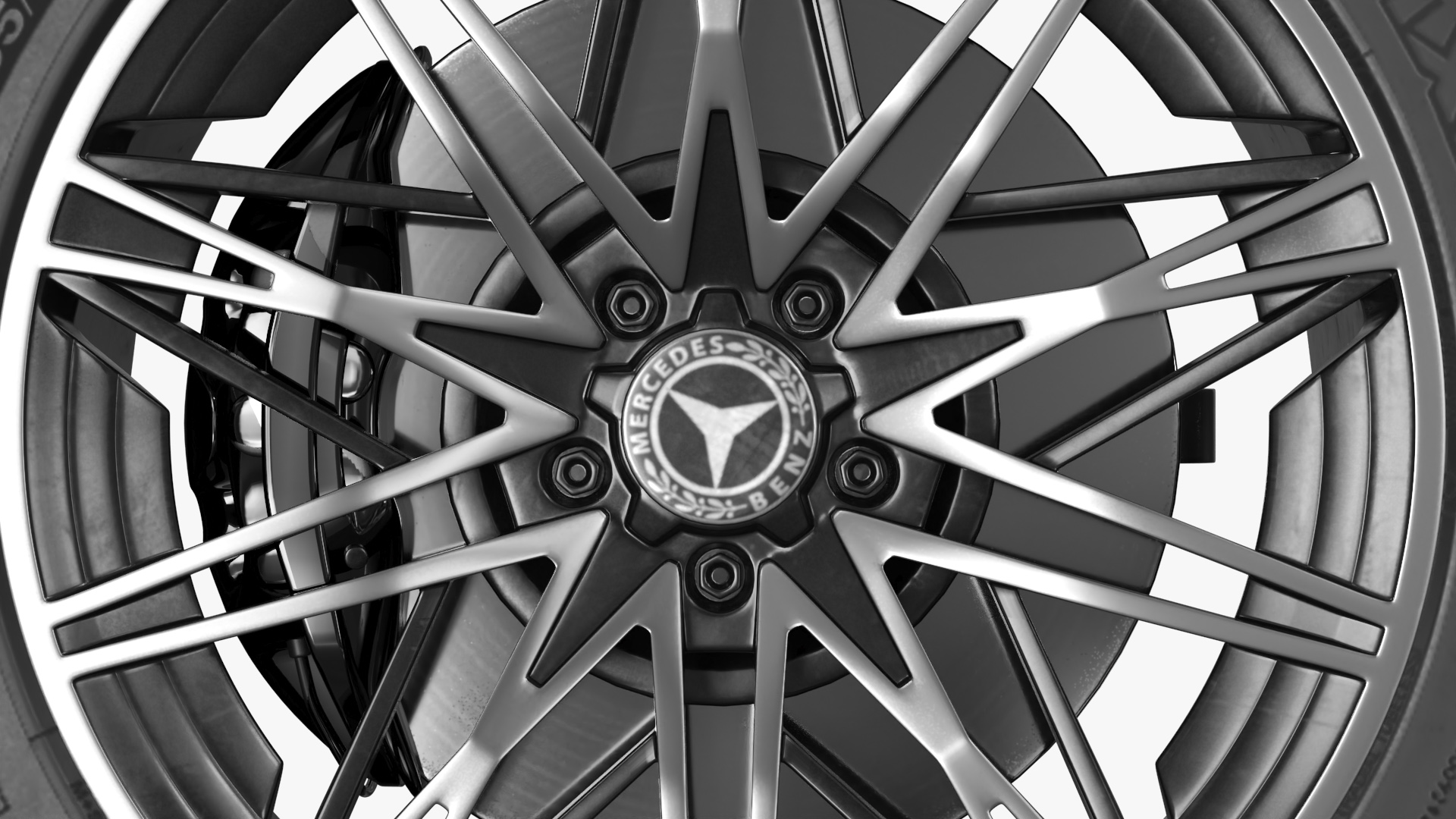 Mercedes C-Class Alloy Front Wheel - view 5