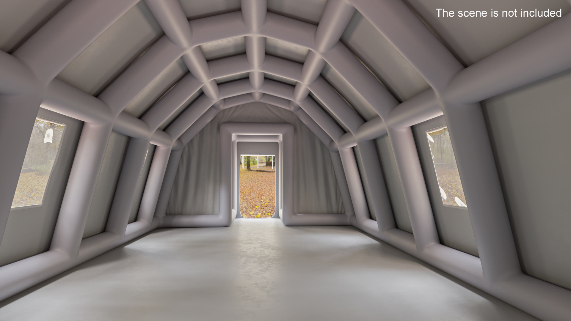 3D Pass Through Inflatable Medical Tent