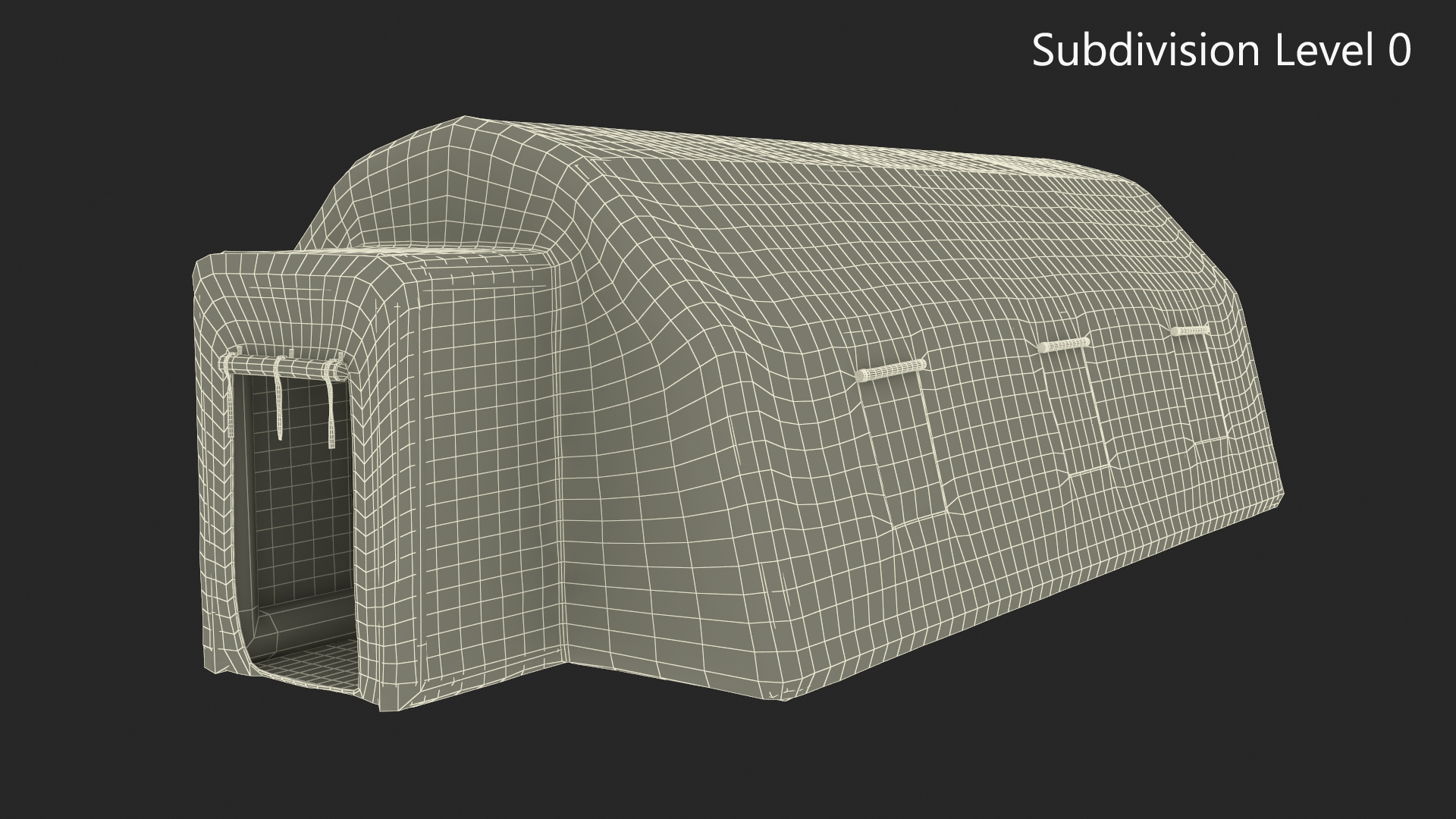 3D Pass Through Inflatable Medical Tent