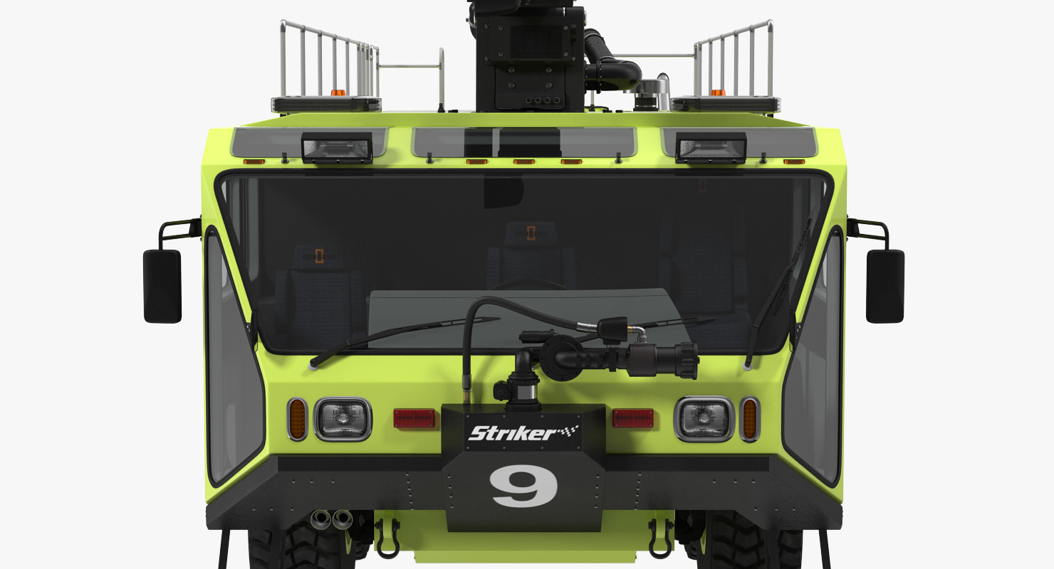 Anchorage Airport Engine Oshkosh 4500 San Francisco Airport 3D model