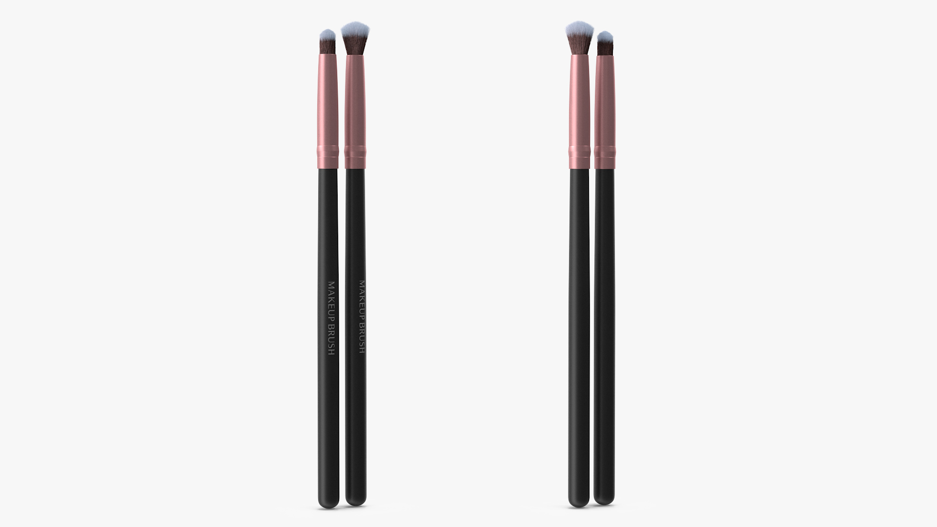 Angled Eyeshadow and Detail Brush Fur 3D