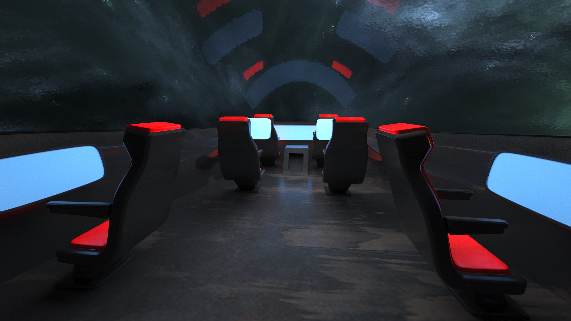 3D Futuristic Space Fighter Craft White