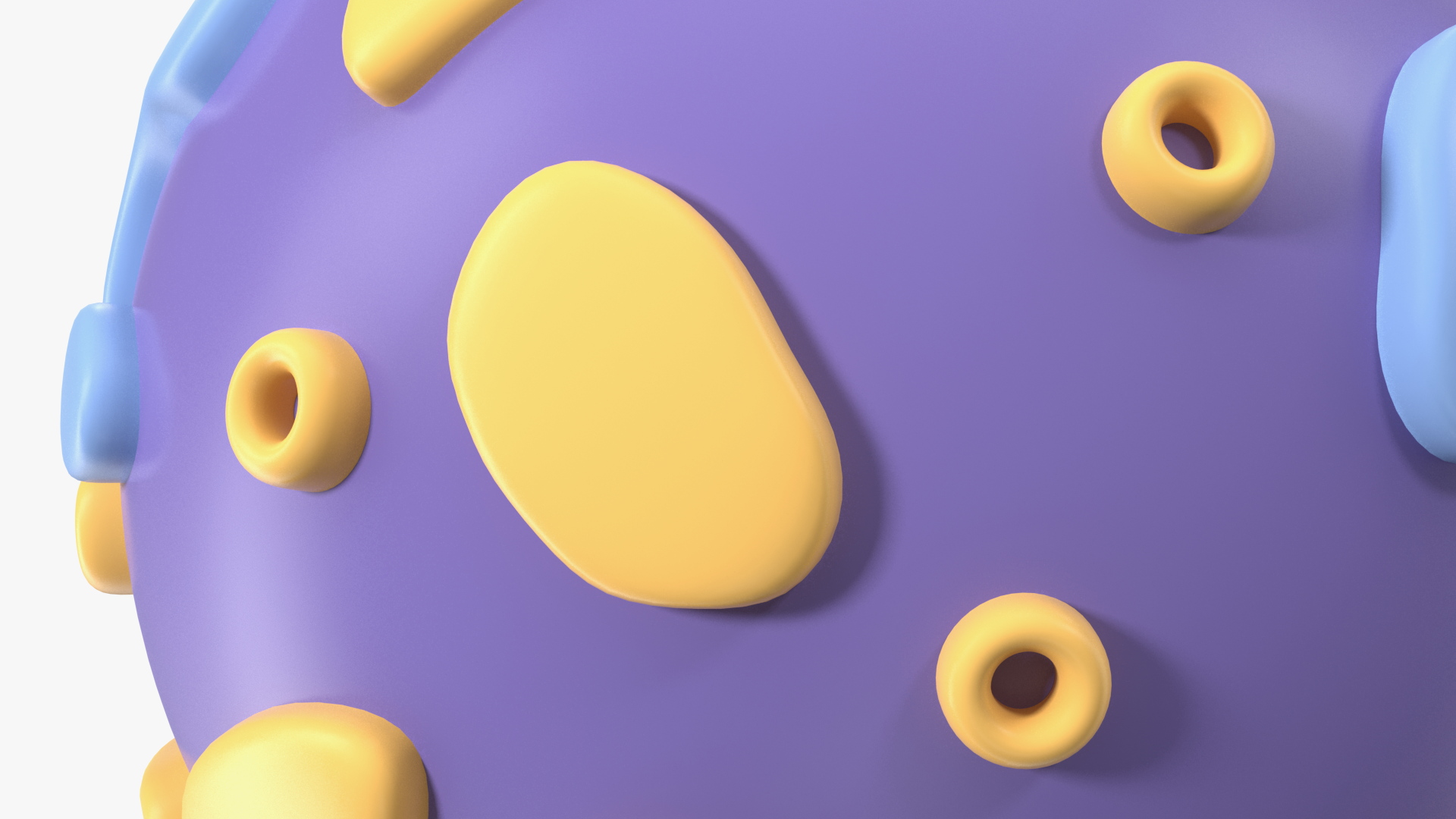 Cartoon Planet Mercury 3D