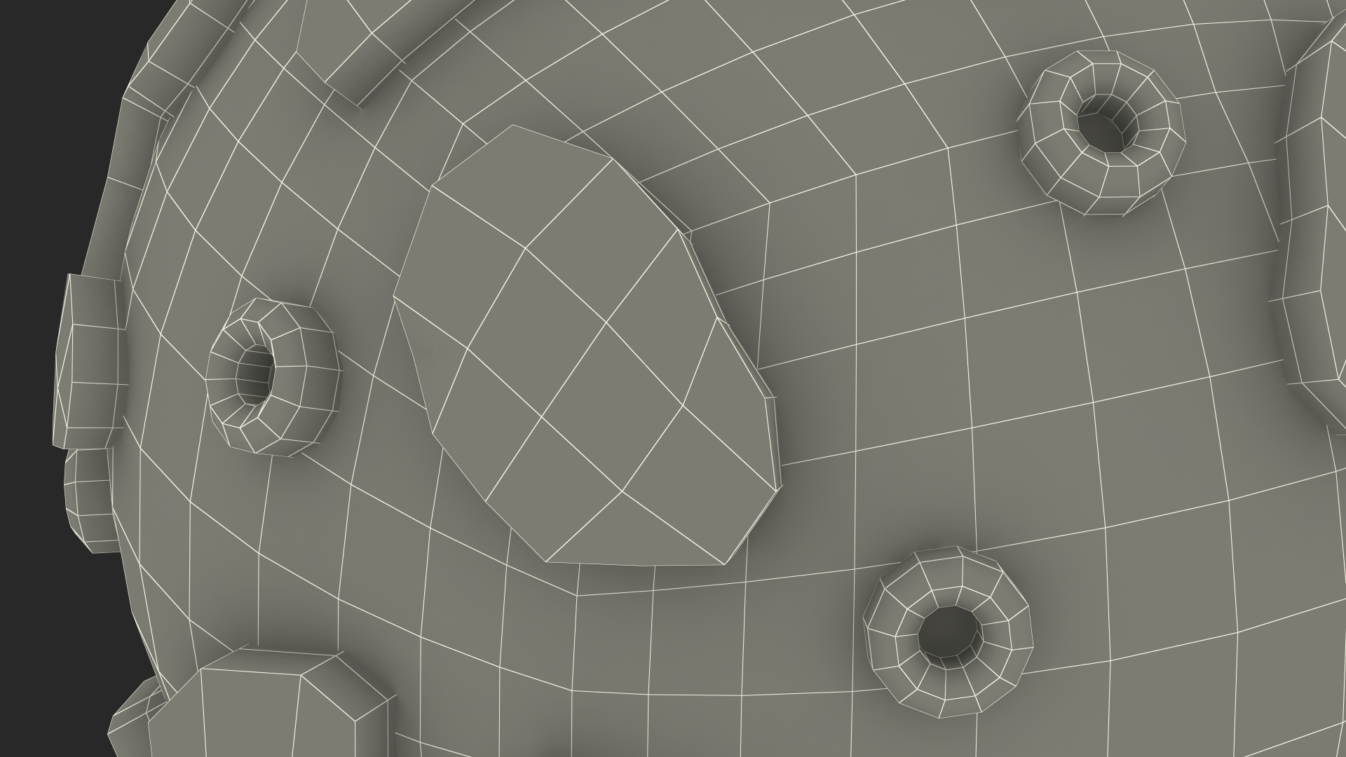 Cartoon Planet Mercury 3D