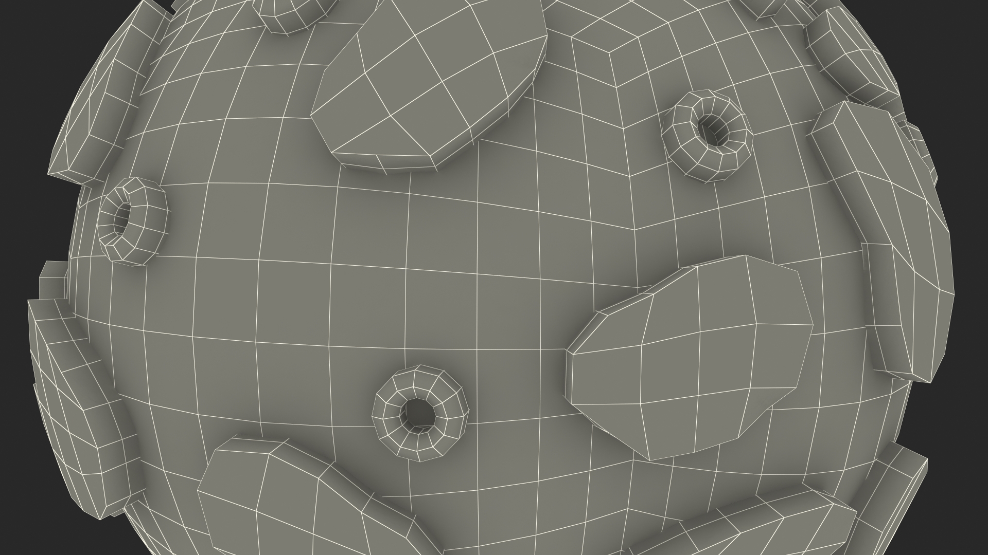 Cartoon Planet Mercury 3D