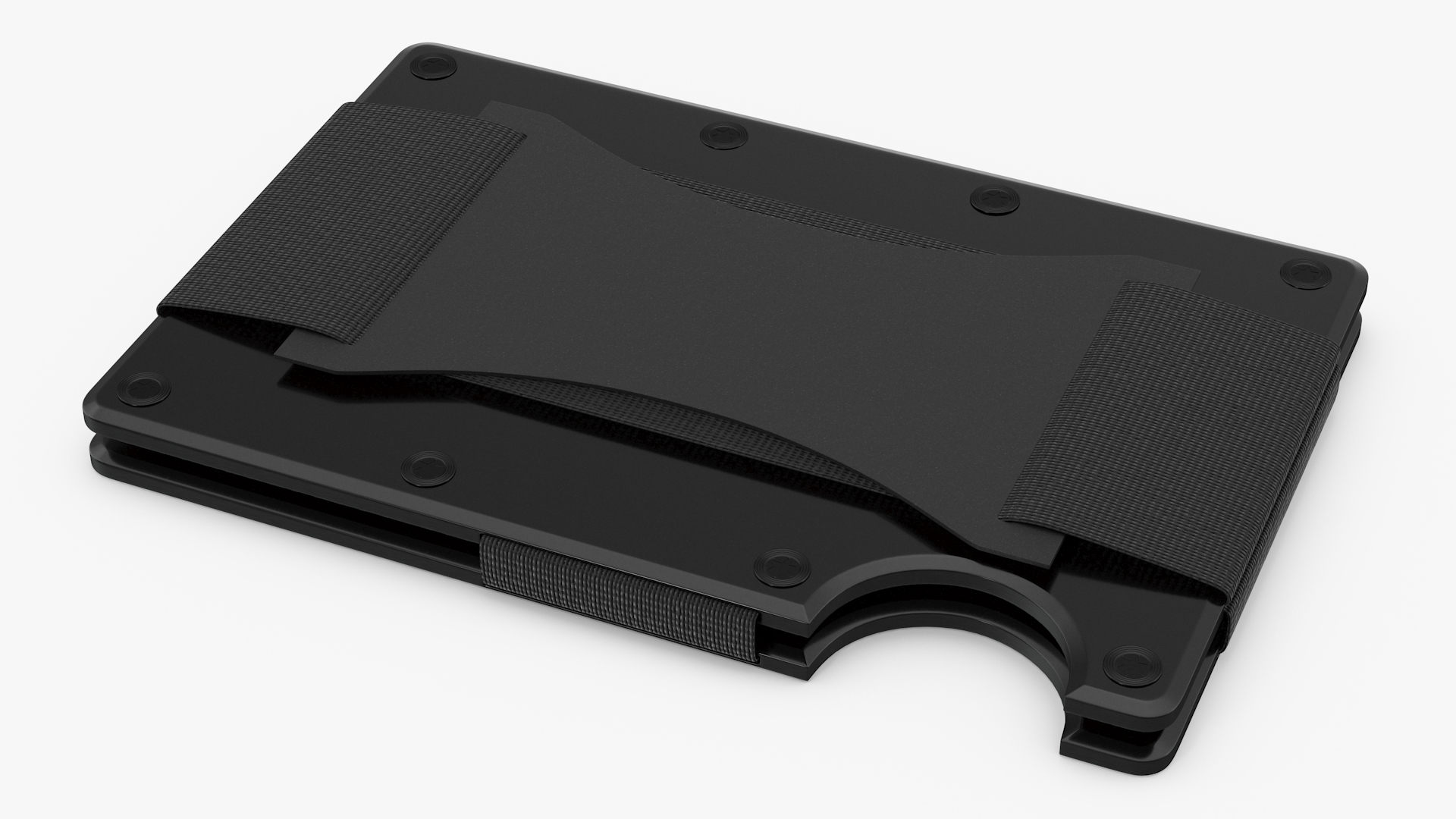 Slim Wallet Empty 3D