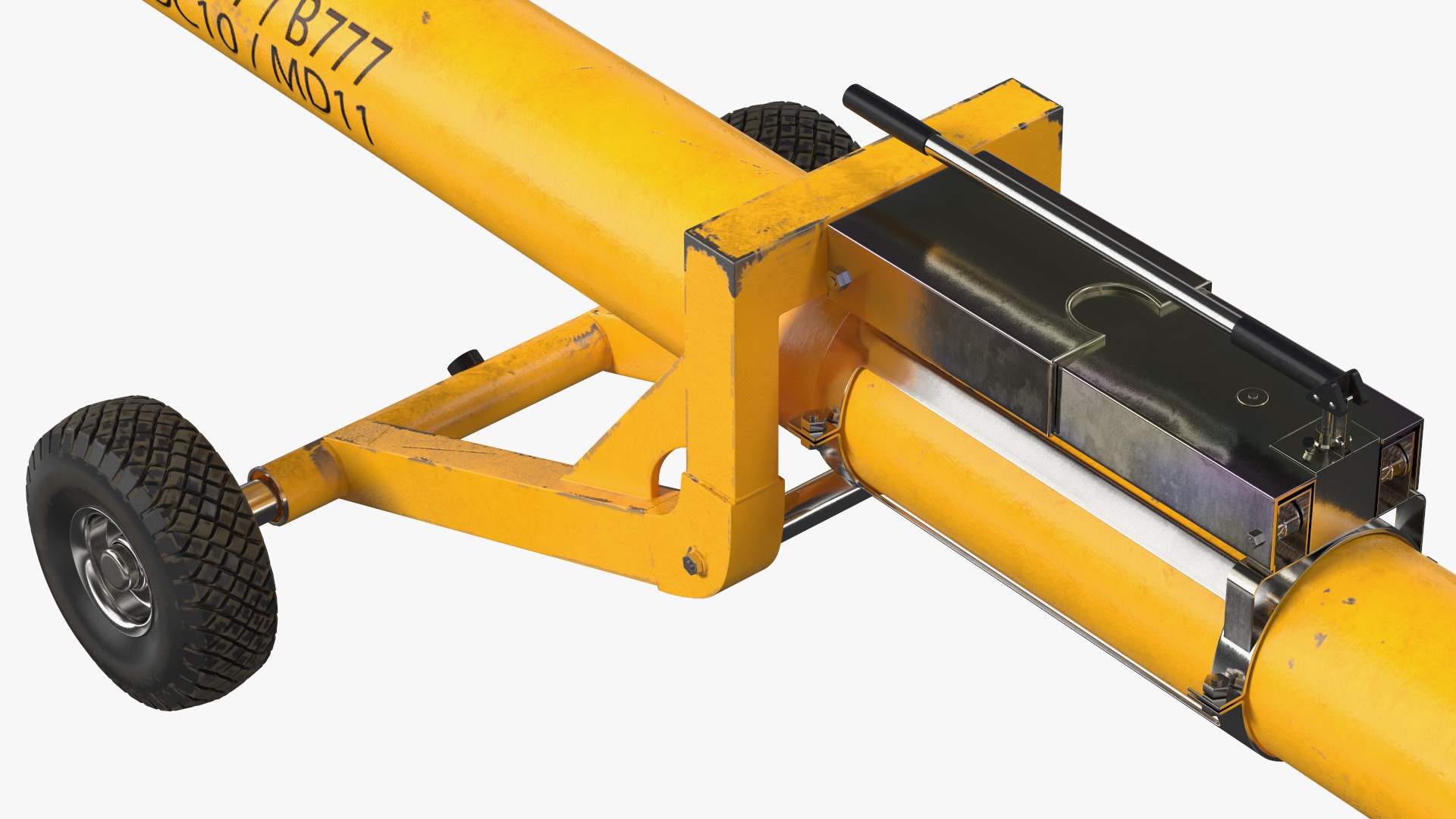 3D model Aircraft Towbar JMS AG J TOW Versa Dirty