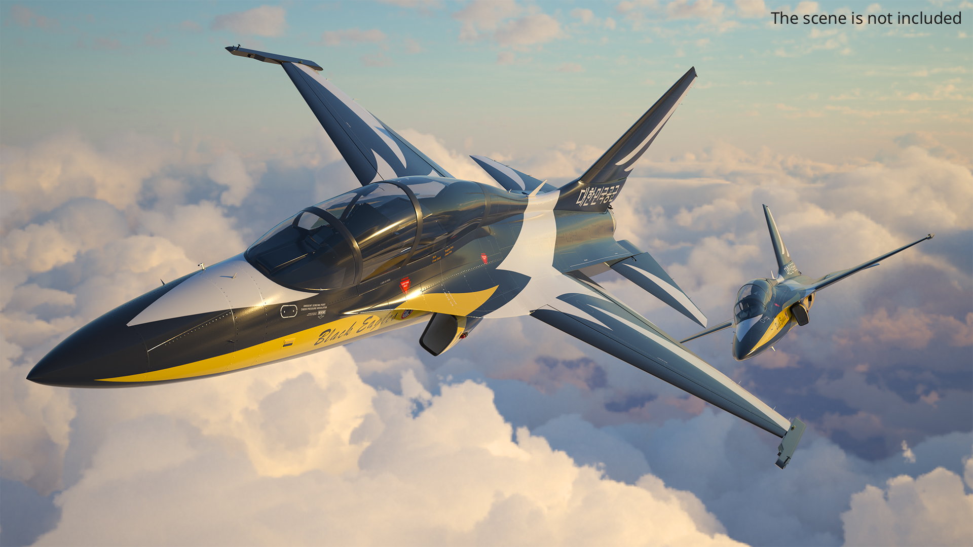 KAI T-50 Golden Eagle Republic of Korea Jet Rigged - view 8