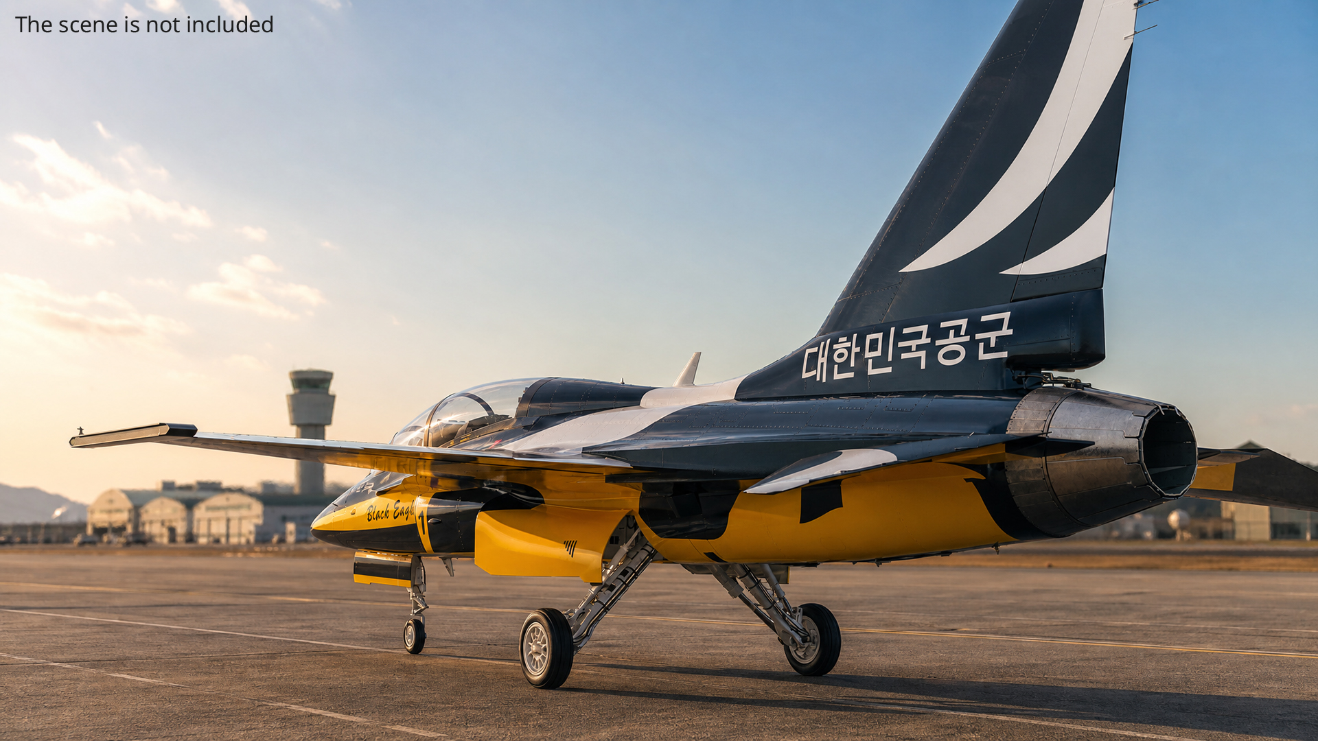 KAI T-50 Golden Eagle Republic of Korea Jet Rigged - view 4