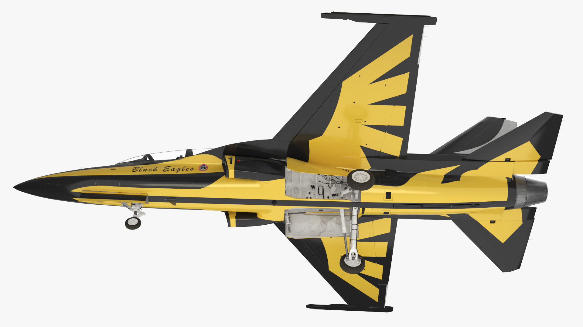 KAI T-50 Golden Eagle Republic of Korea Jet Rigged - view 11