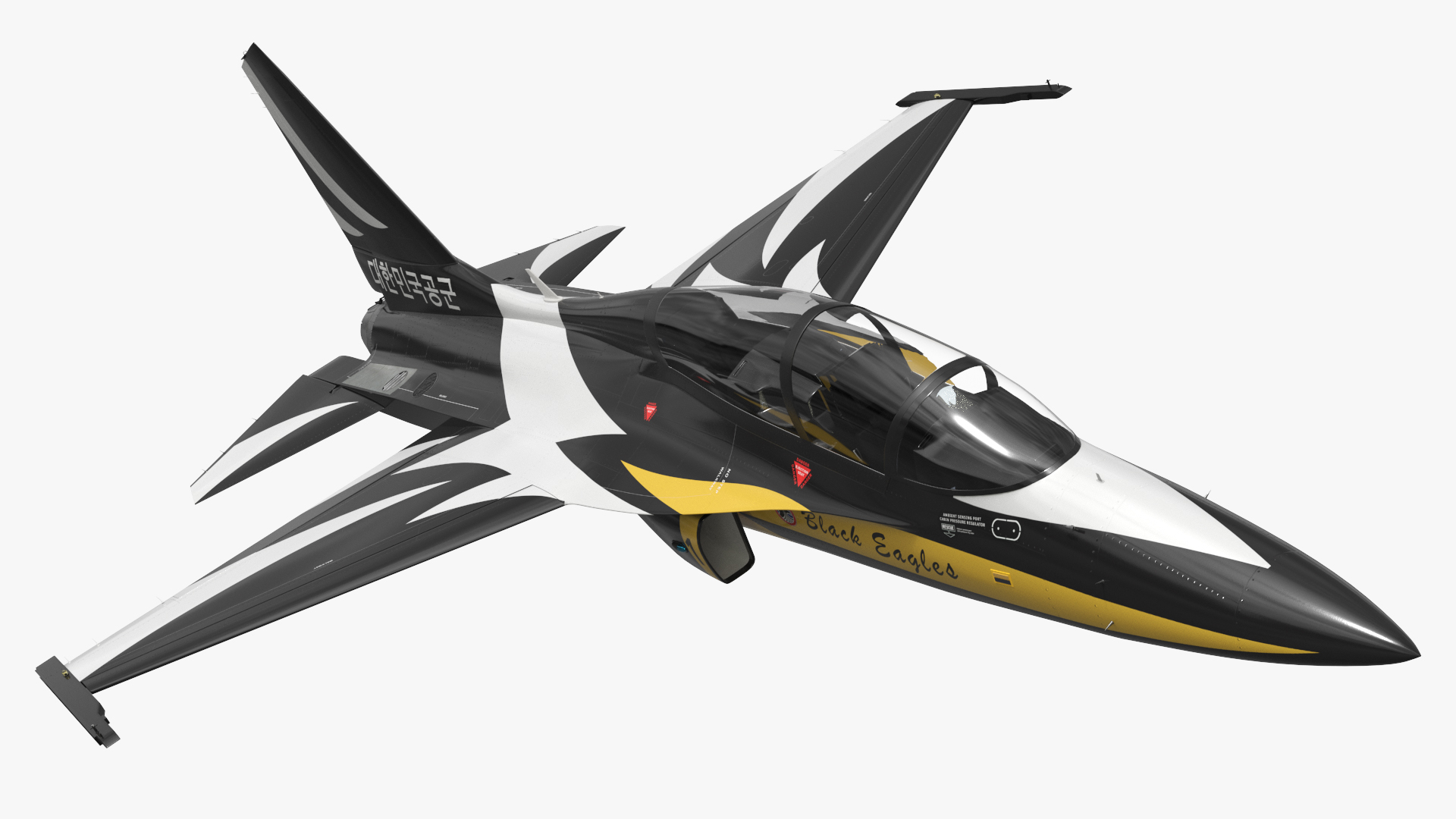 KAI T-50 Golden Eagle Republic of Korea Jet Rigged - view 2