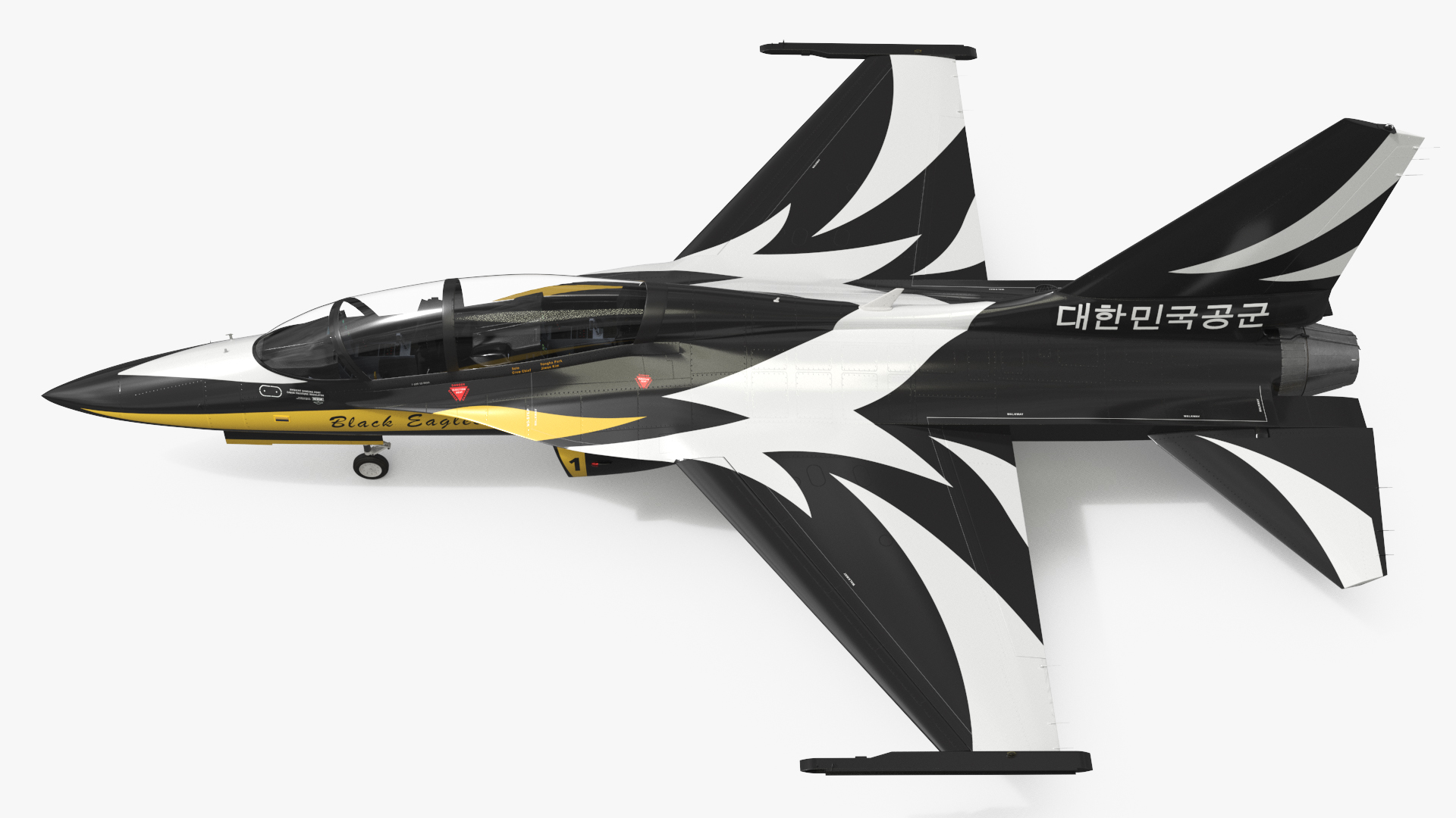 KAI T-50 Golden Eagle Republic of Korea Jet Rigged - view 10