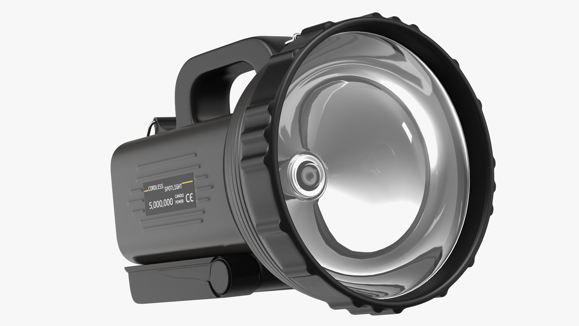 3D Digitals Long Range LED Searchlight Black
