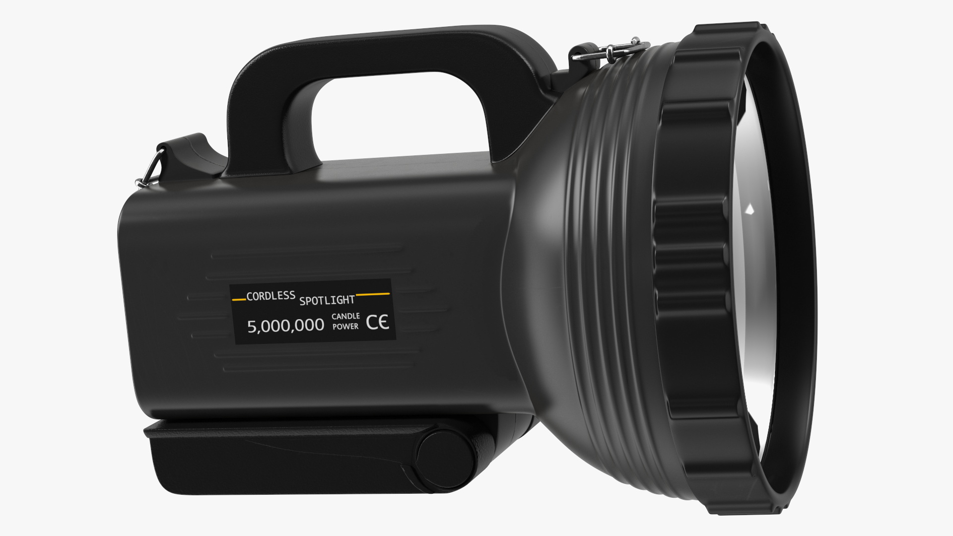 3D Digitals Long Range LED Searchlight Black