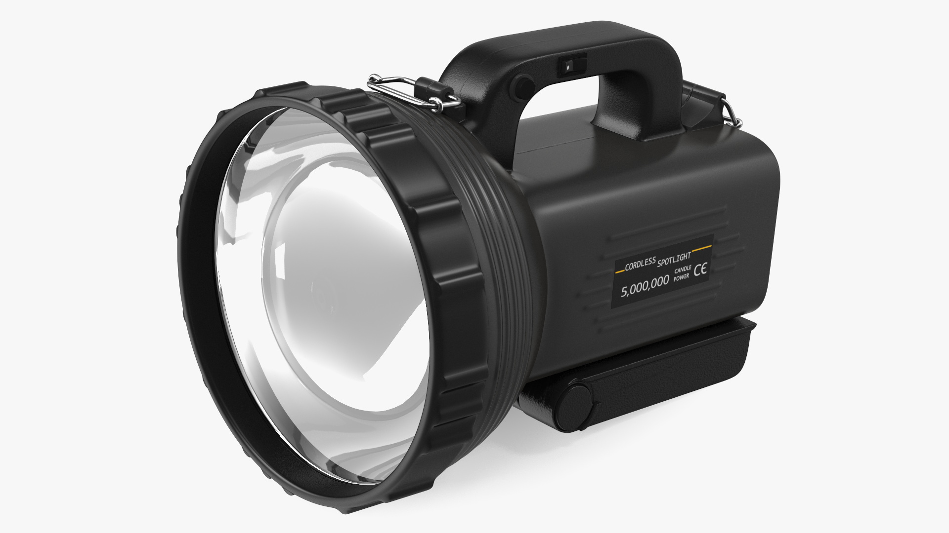 3D Digitals Long Range LED Searchlight Black