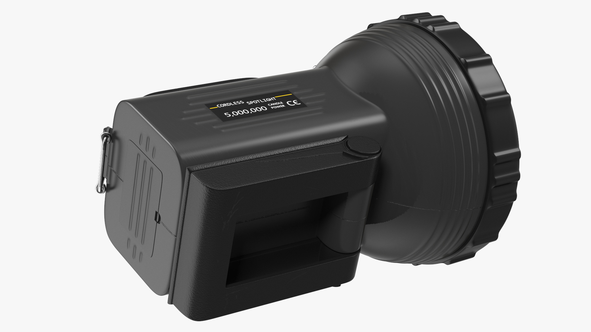3D Digitals Long Range LED Searchlight Black