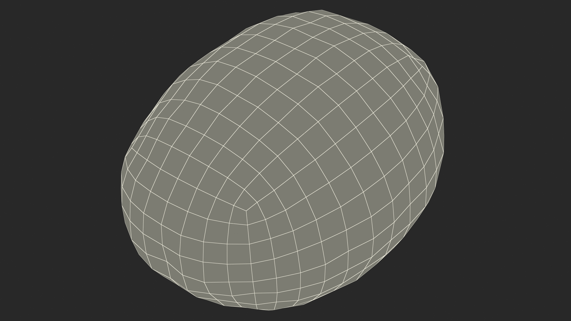 3D model Shea Nut Peeled