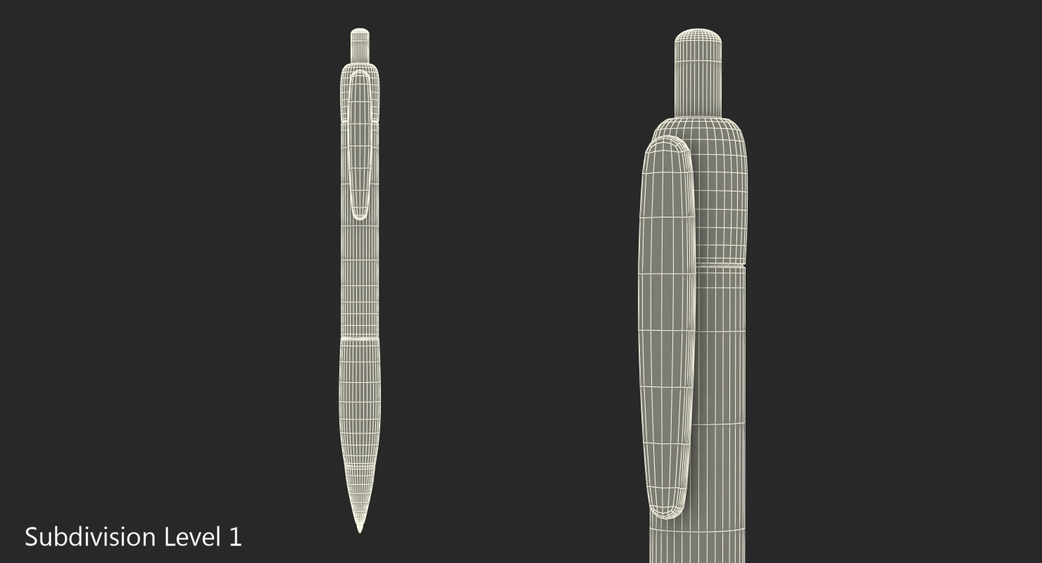 Red Ball Pen 3D