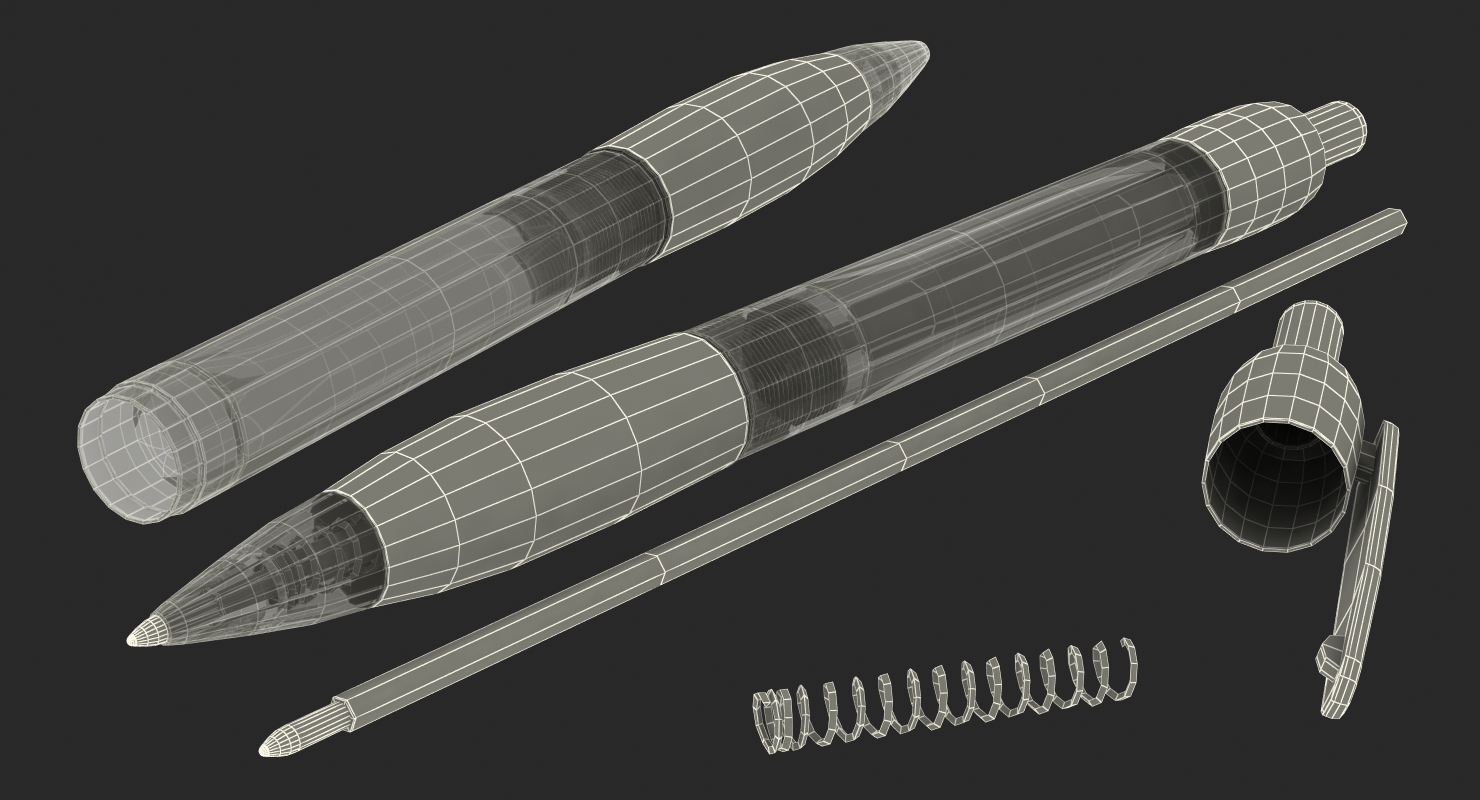 Red Ball Pen 3D