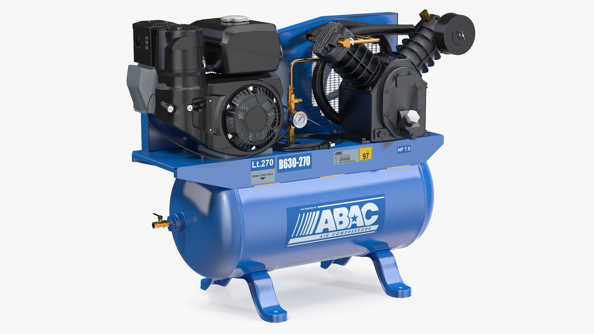 Air Compressor Abac 3D model