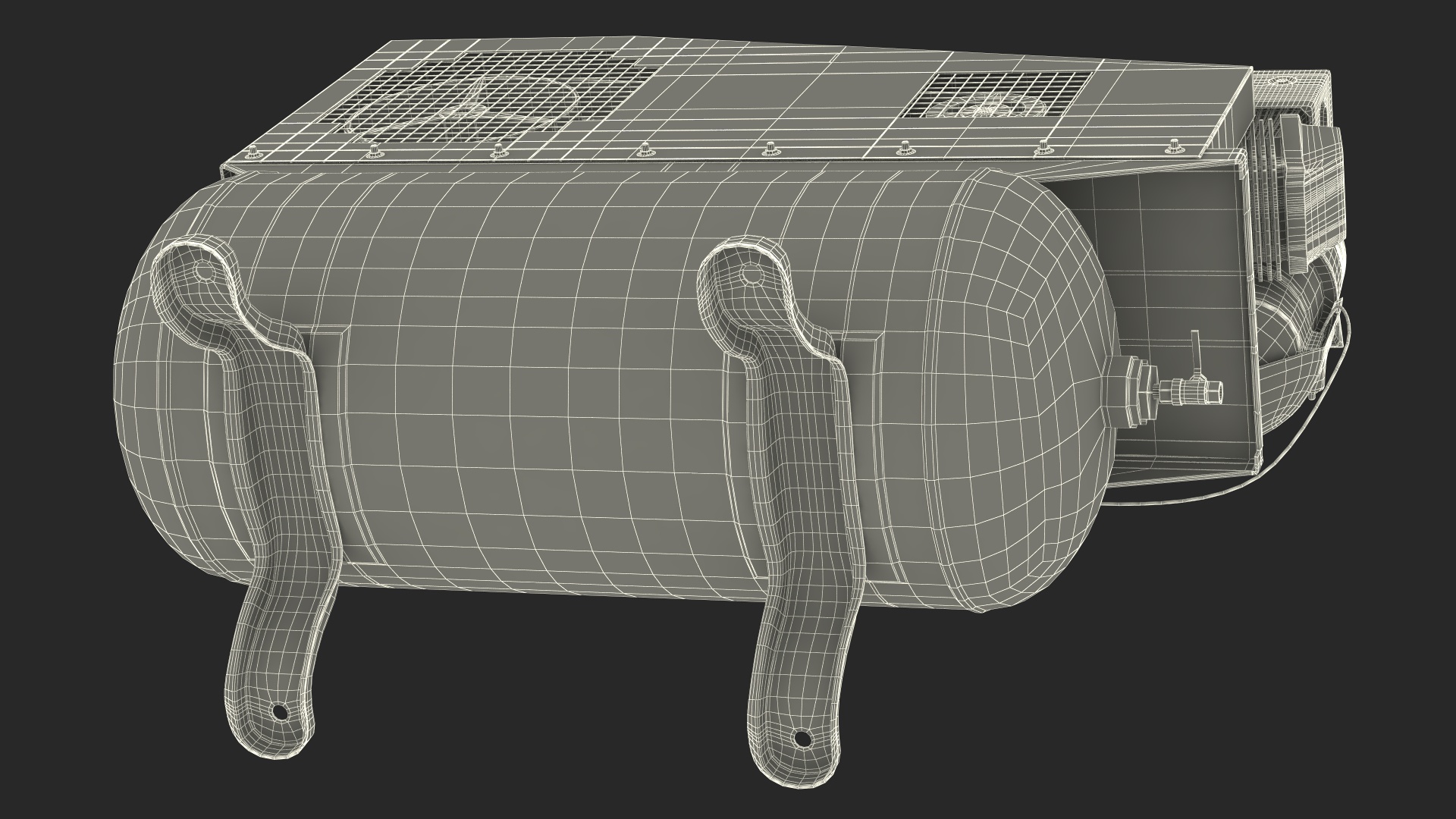 Air Compressor Abac 3D model