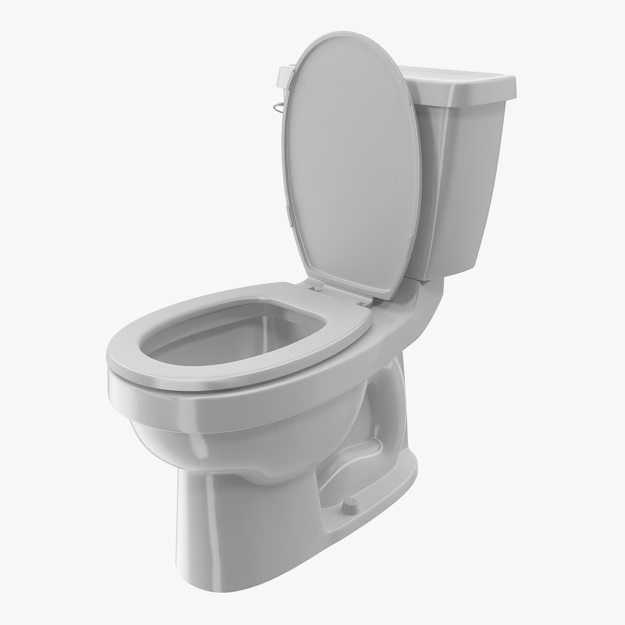 Toilet Classic White, view 3