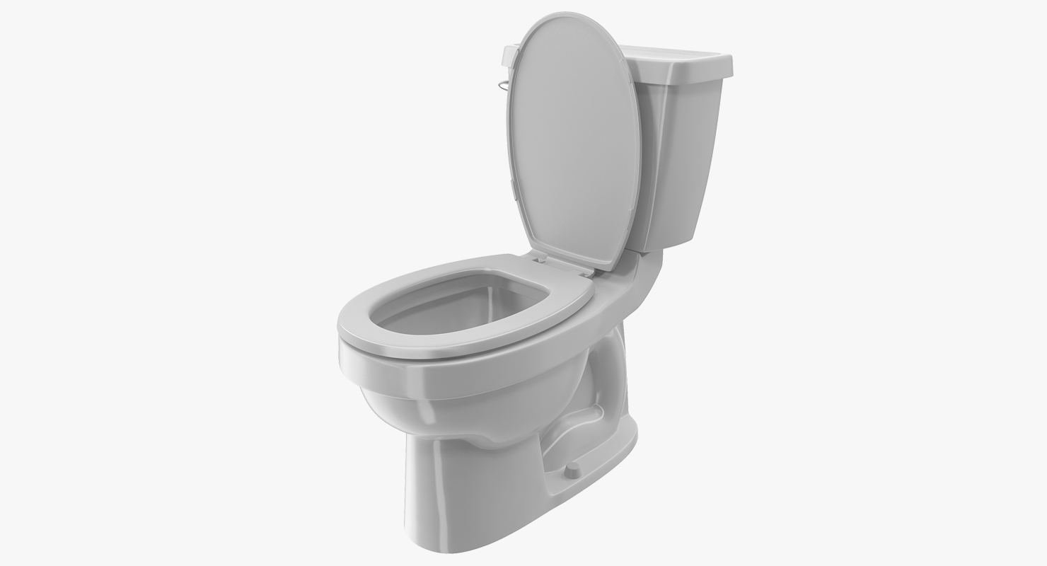 3D model Toilet Classic White