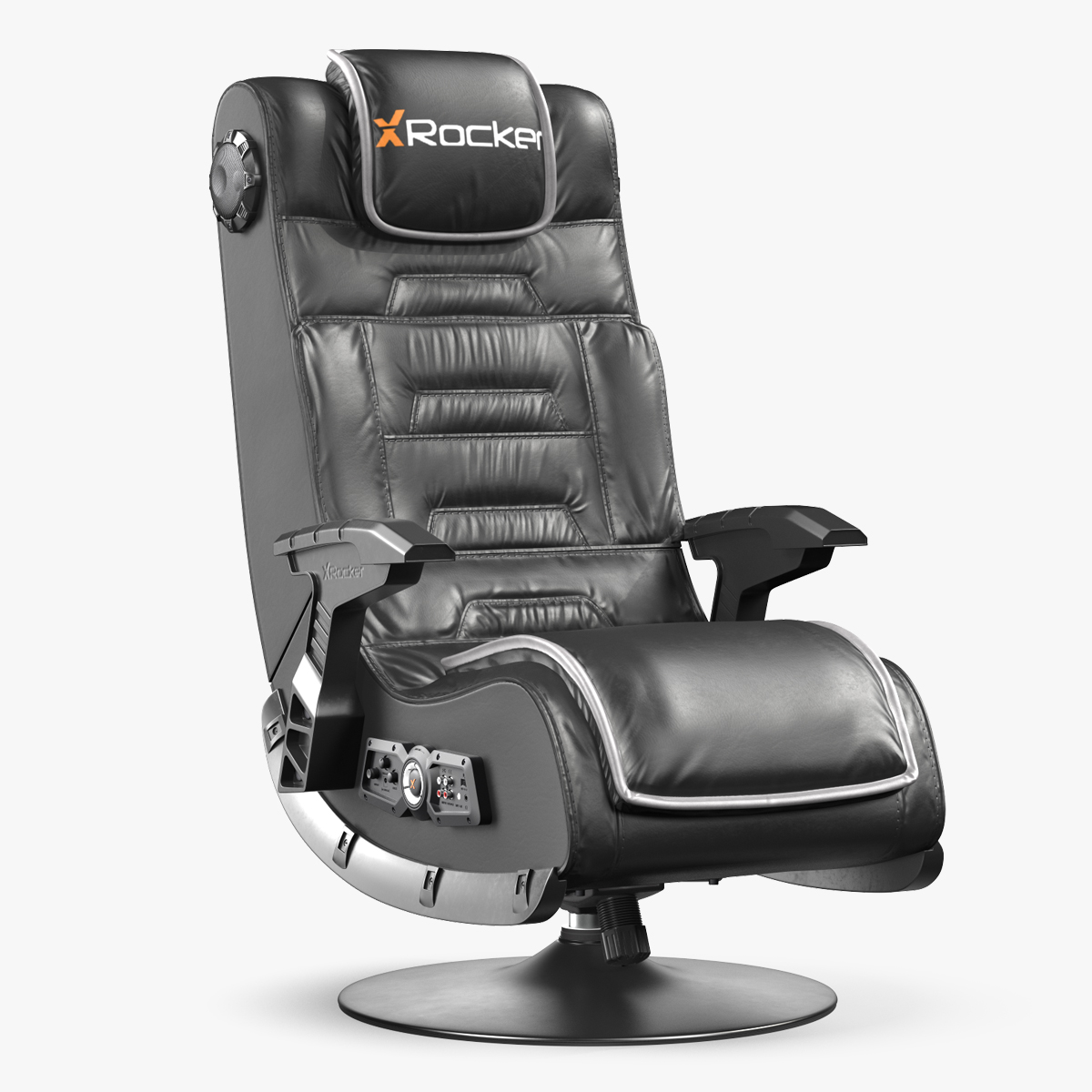 Gaming Chair XRocker Pro Series Pedestal 3D Model, view 3