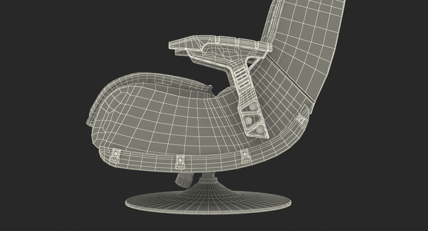 3D model Gaming Chair XRocker Pro Series Pedestal