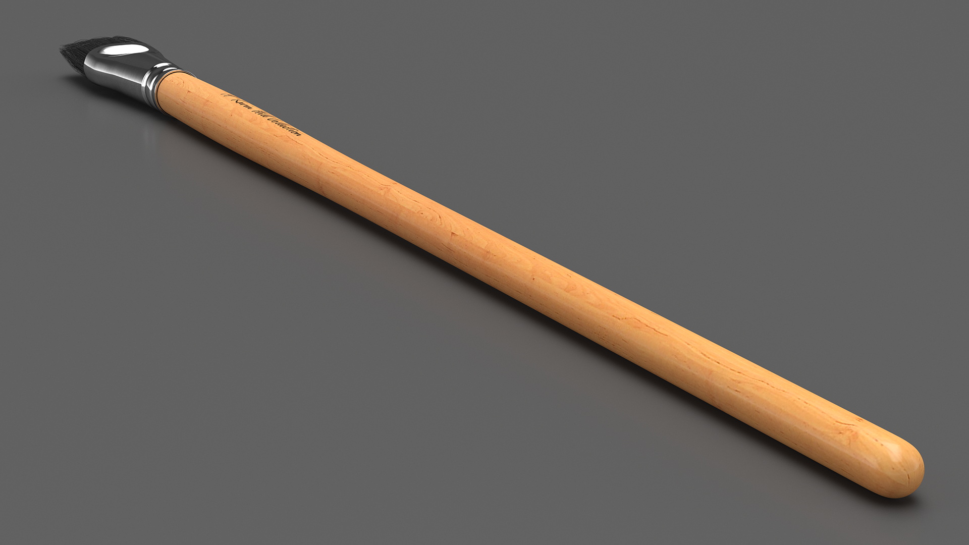 3D Artist Paint Flat Brush model