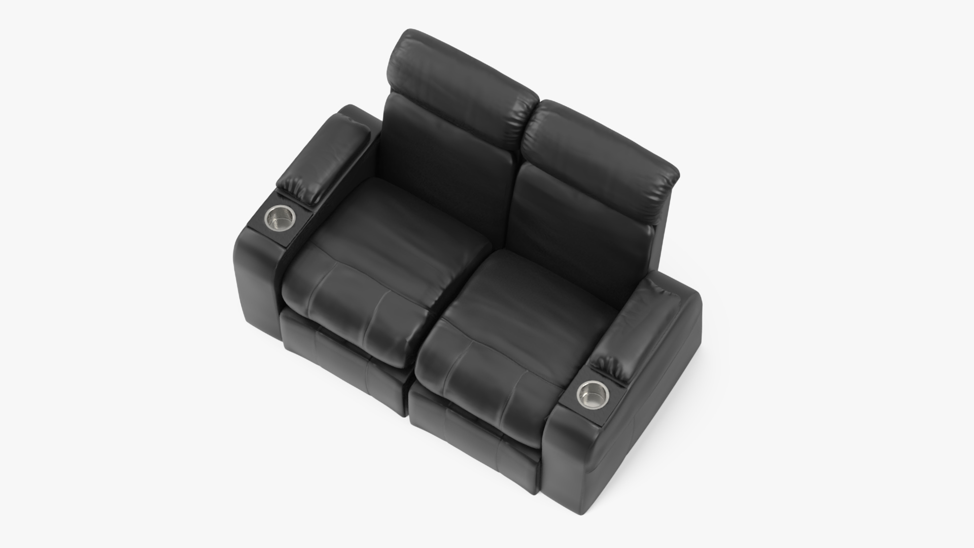 3D model Armchair for Cinema Black