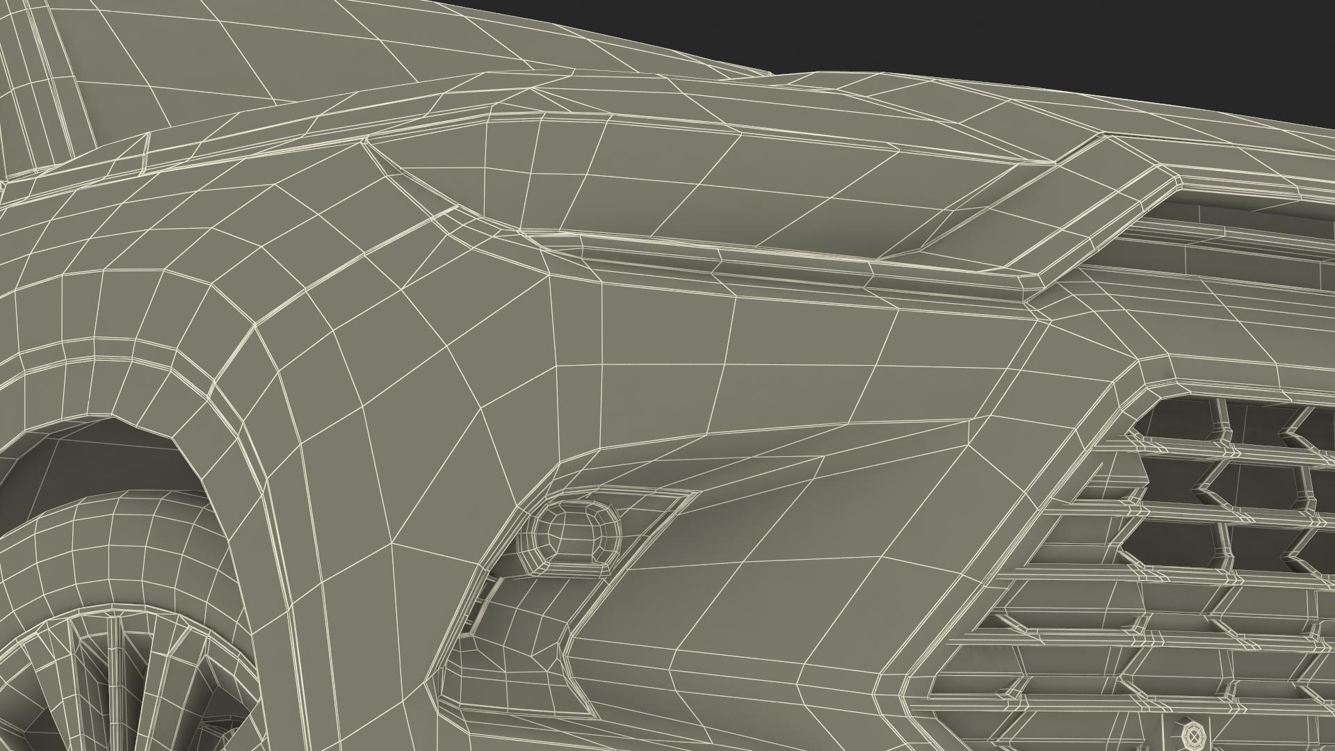 3D model Toyota Grand Highlander 2024 Rigged