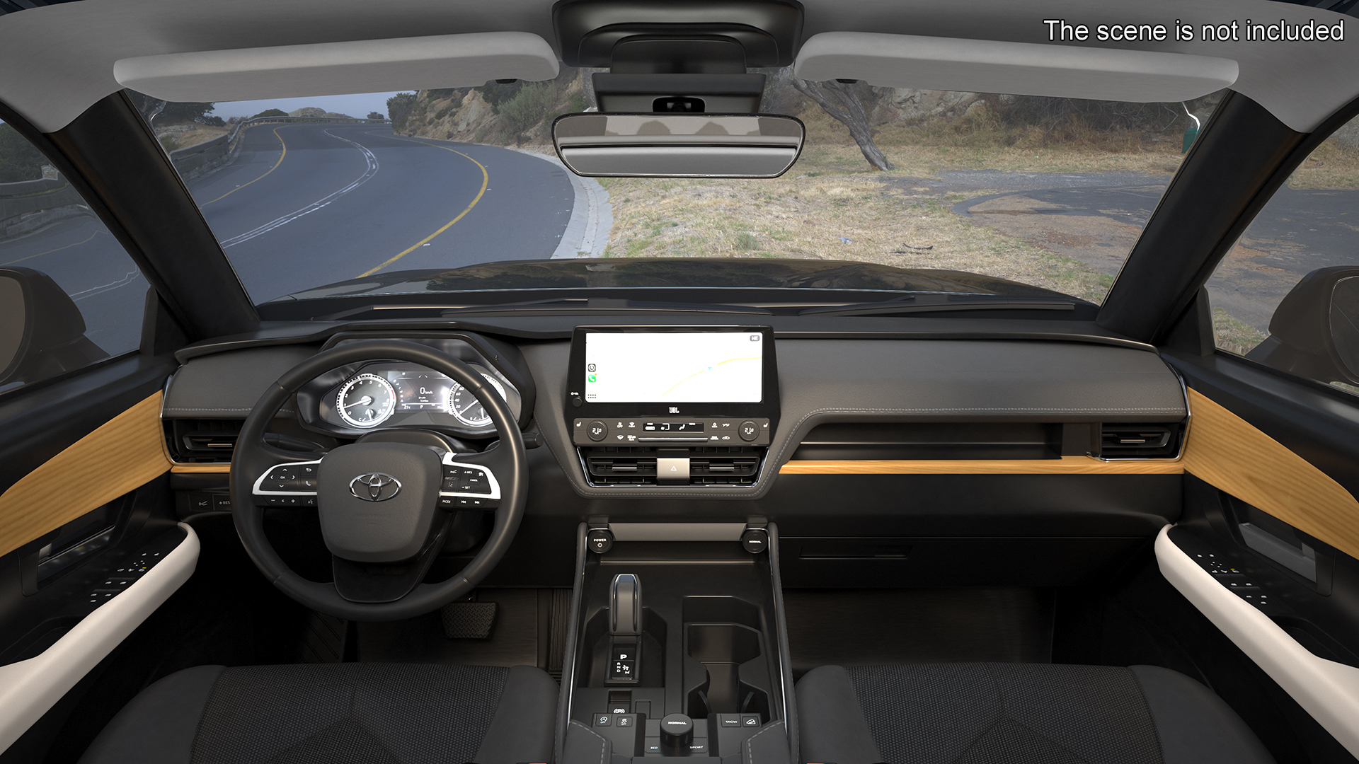 3D model Toyota Grand Highlander 2024 Rigged