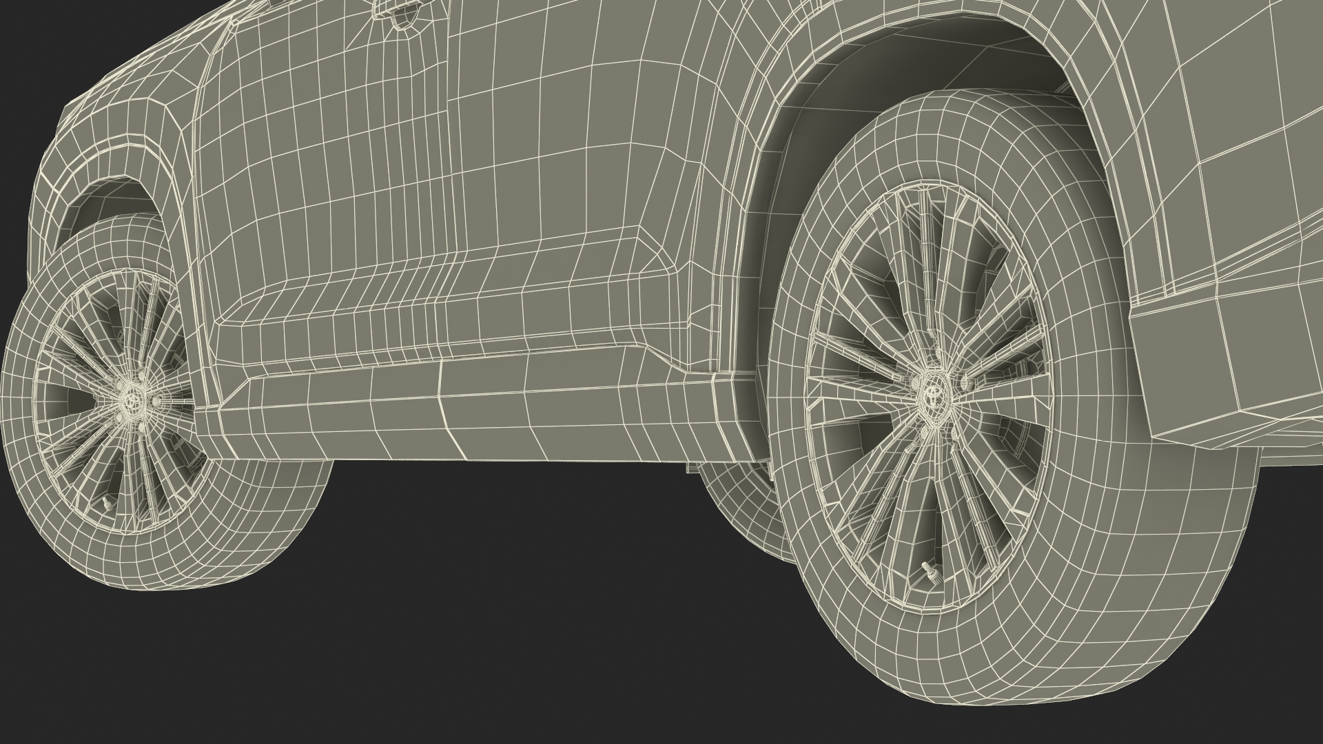 3D model Toyota Grand Highlander 2024 Rigged
