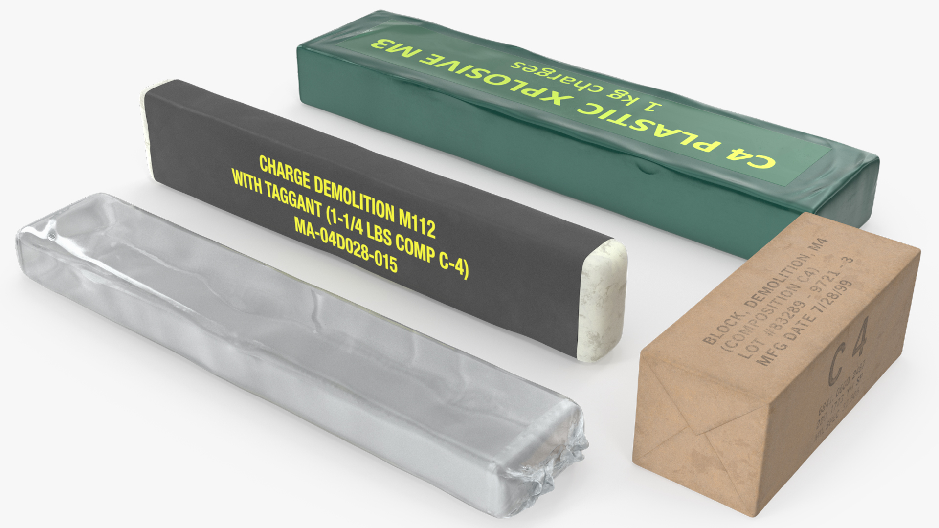 C4 Plastic Explosive Block Set, view 6