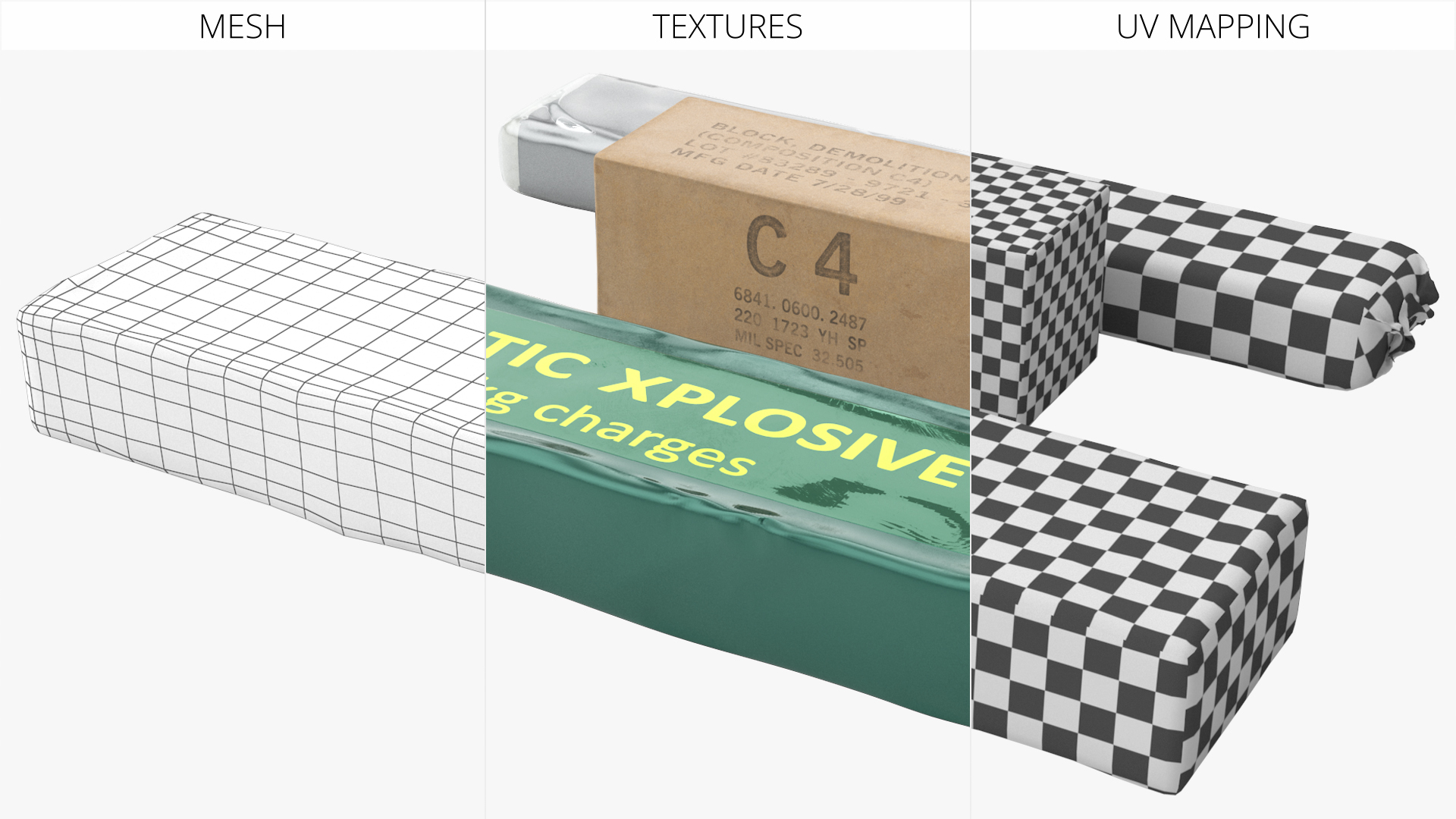 C4 Plastic Explosive Block Set, view 11