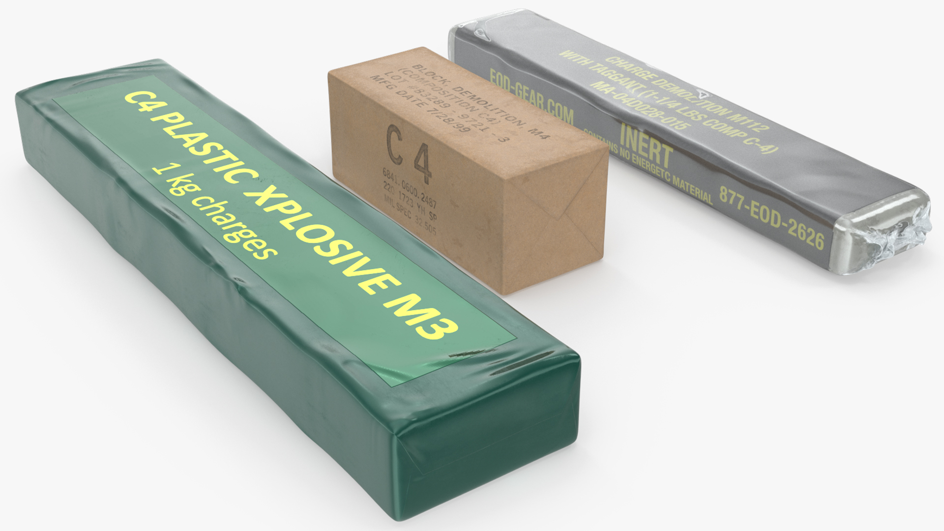 C4 Plastic Explosive Block Set, view 4